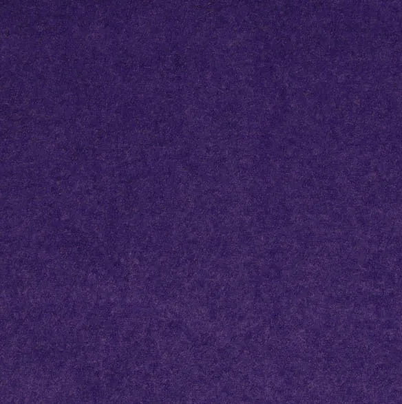 Gekookte wol - donker violet
