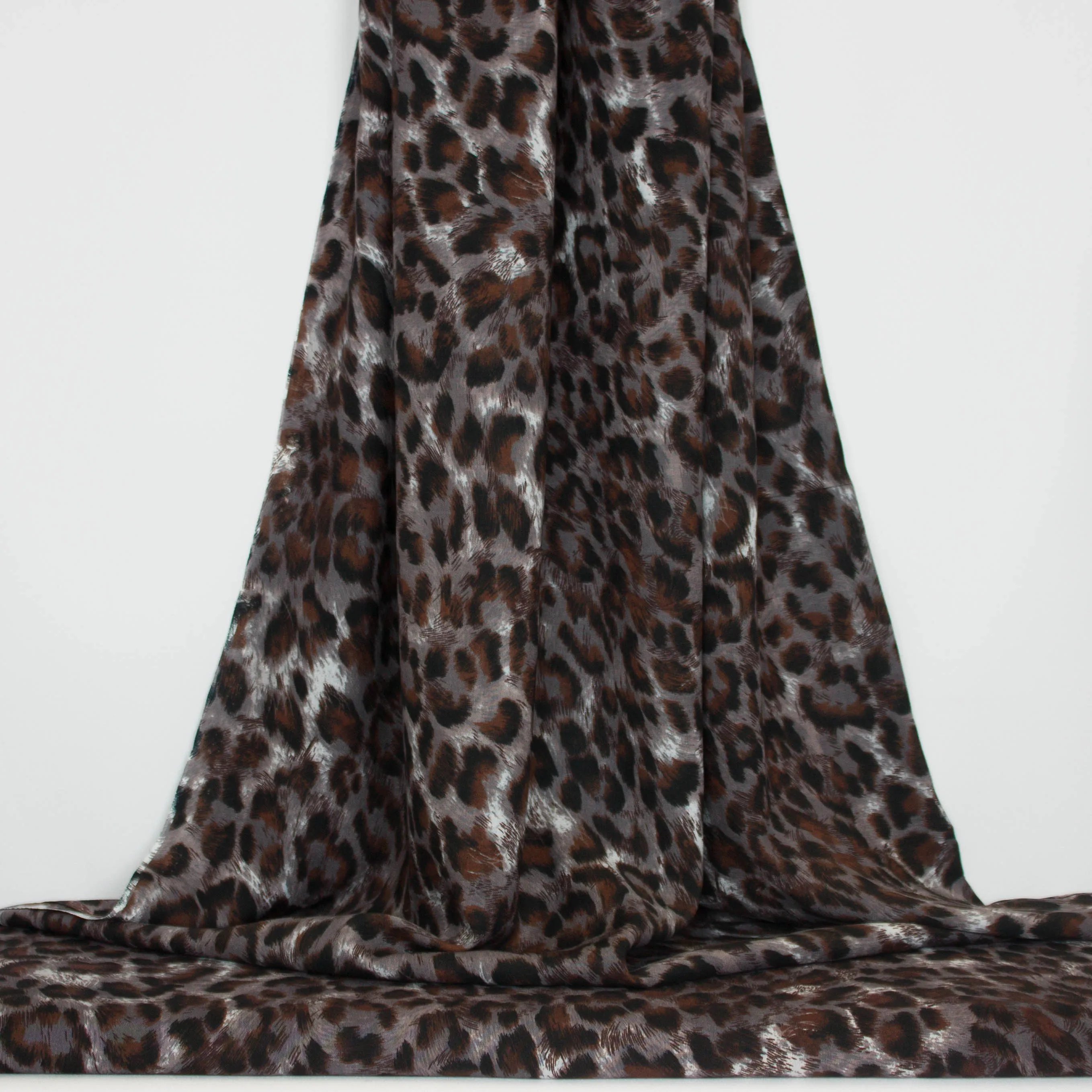 Viscose bruine tijgerprint