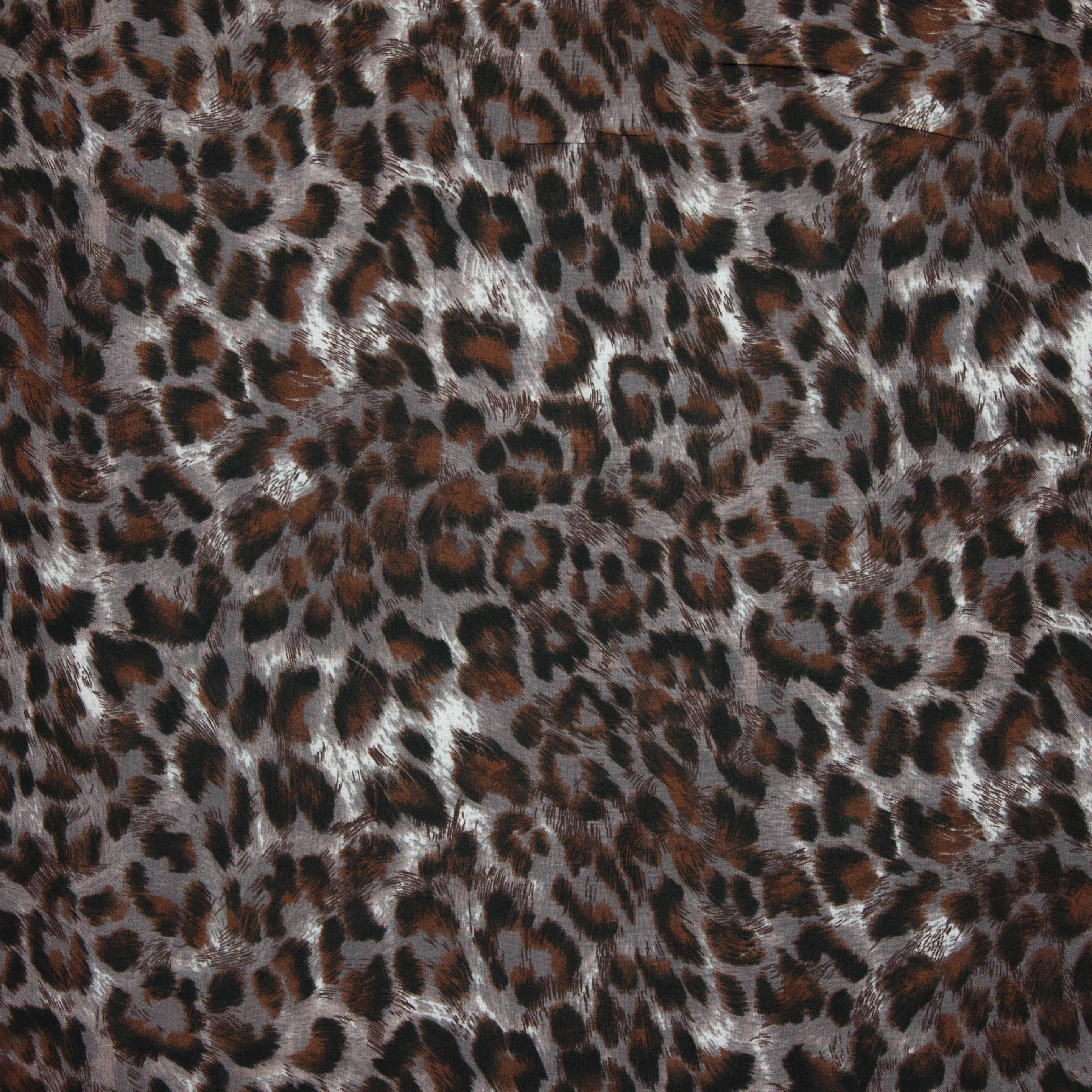 Viscose bruine tijgerprint