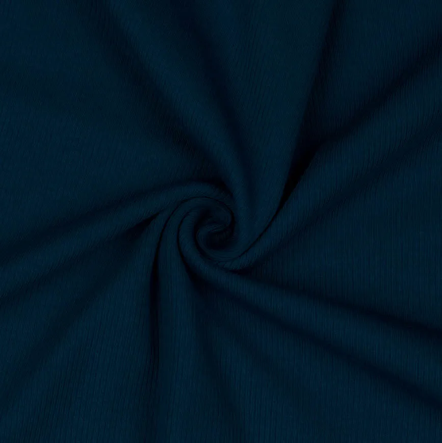 Tricot navy blauw  - Poppy