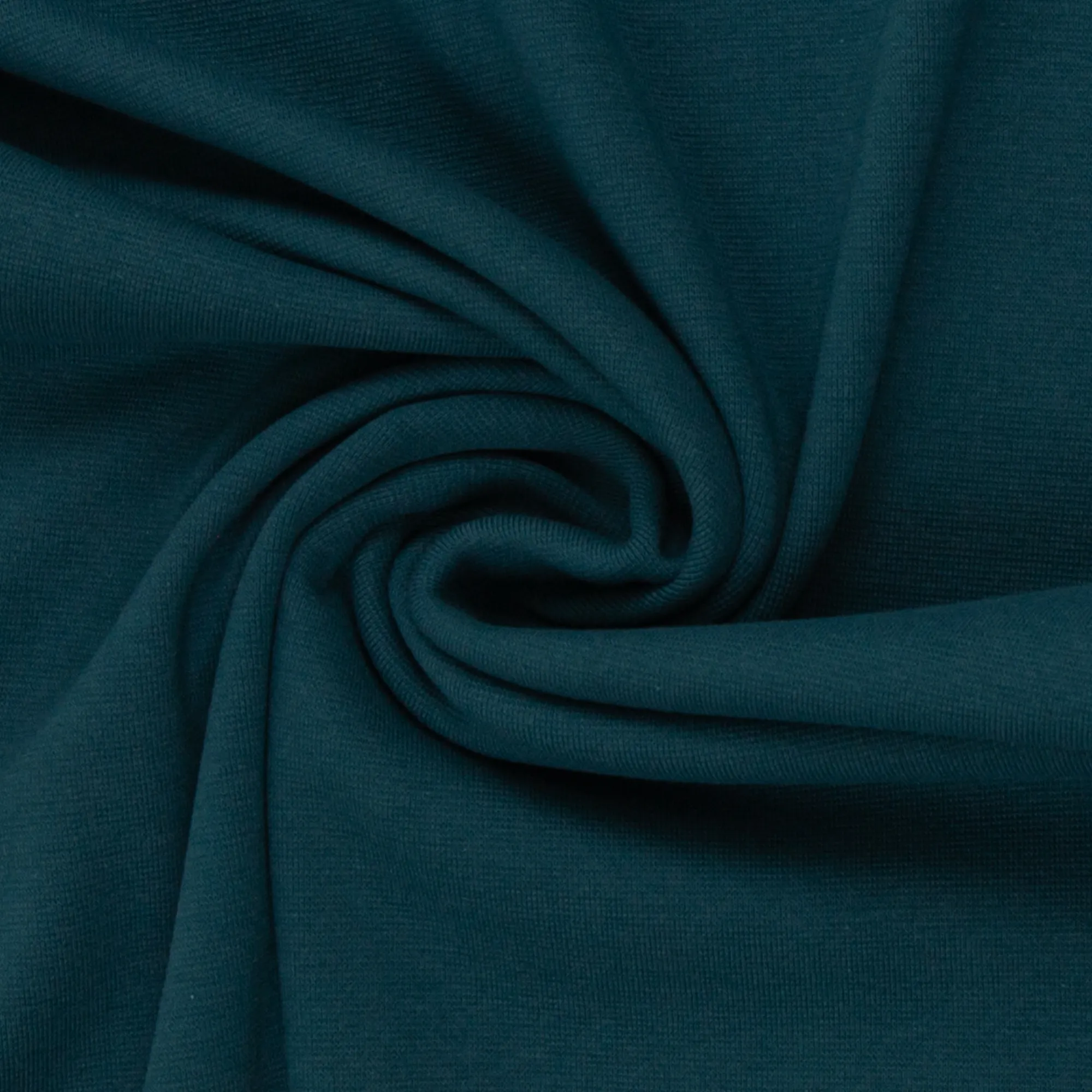 Boordstof donker turquoise 'Nanni'
