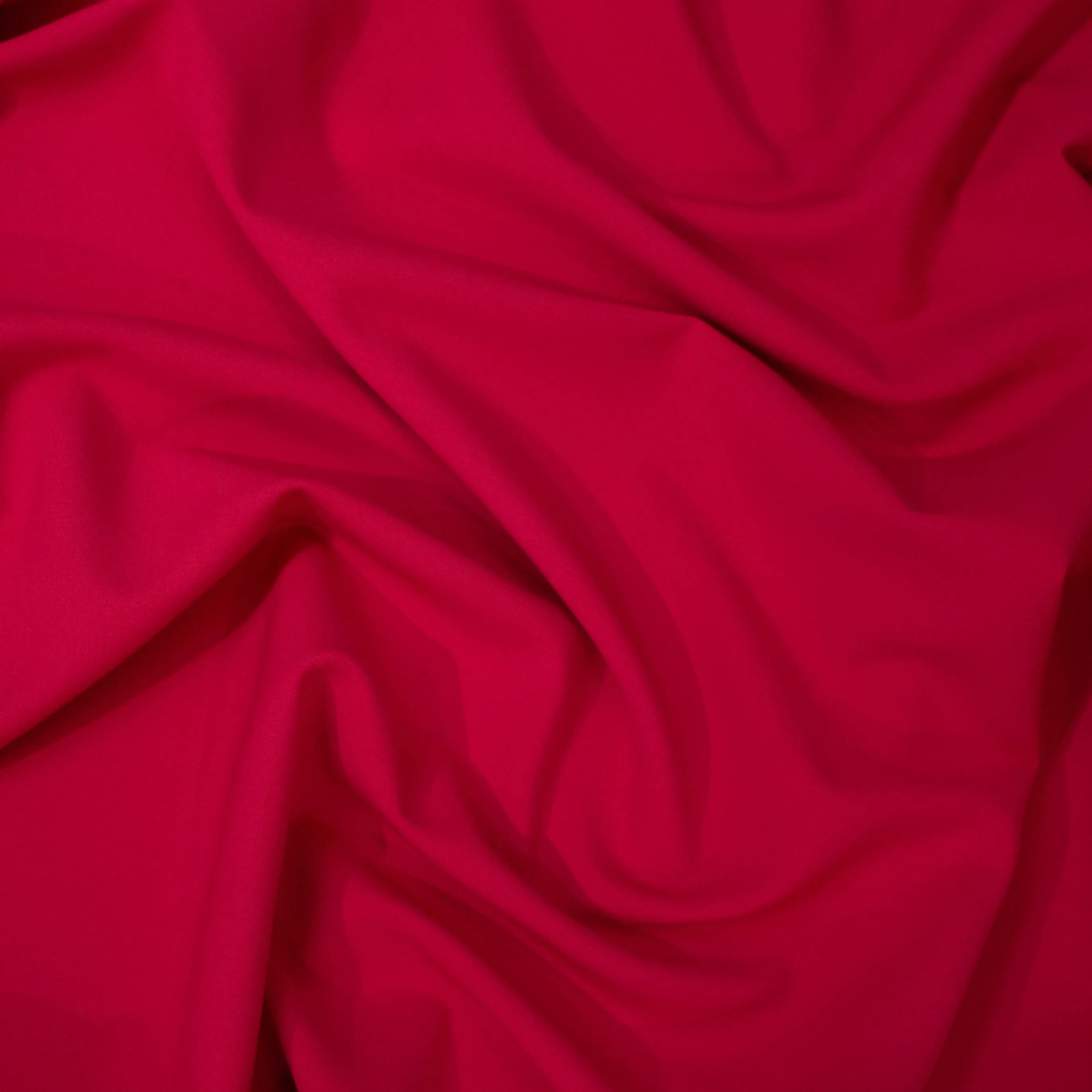Crêpe stretch rood/roze  -  Lorré