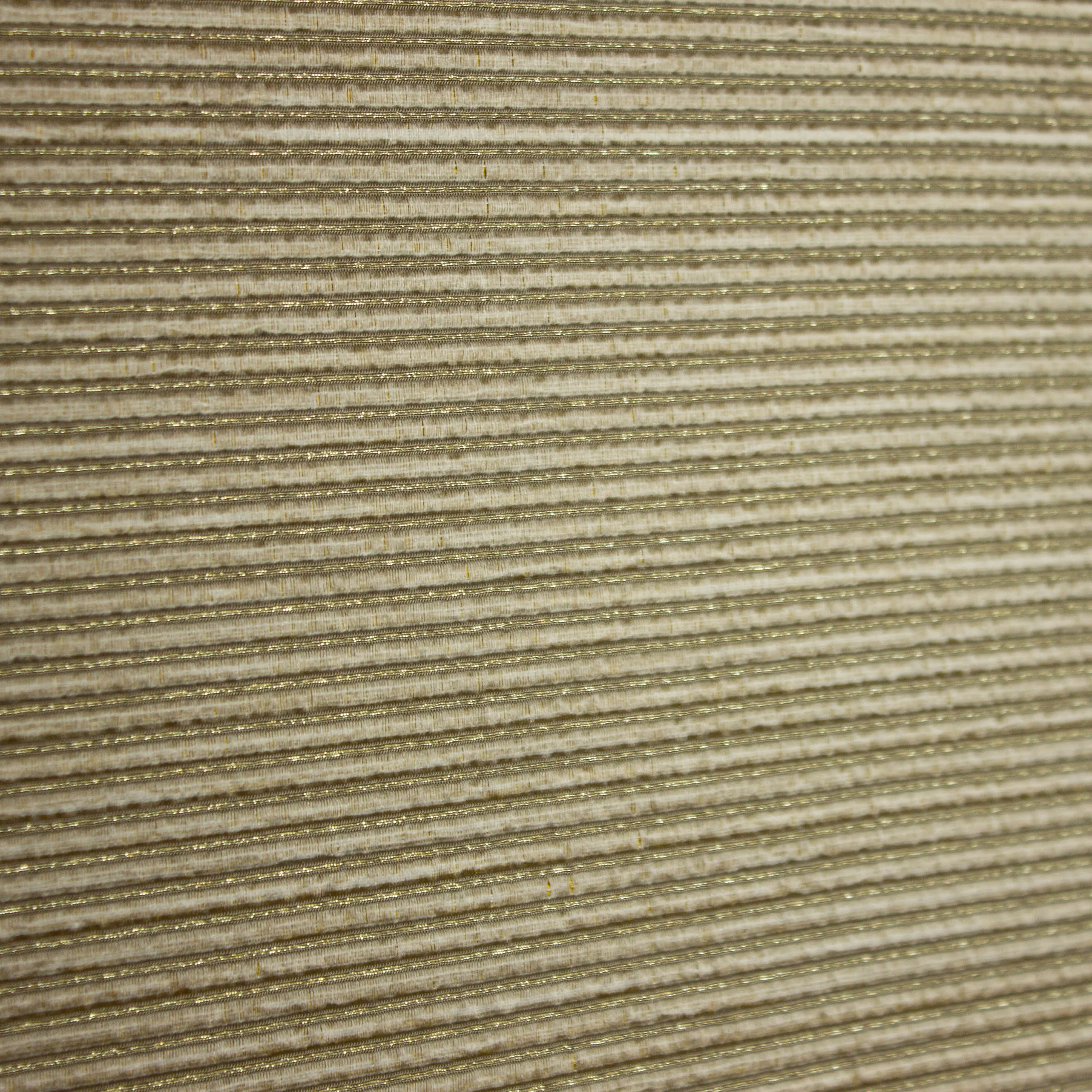 Jacquard met lijnmotief goud