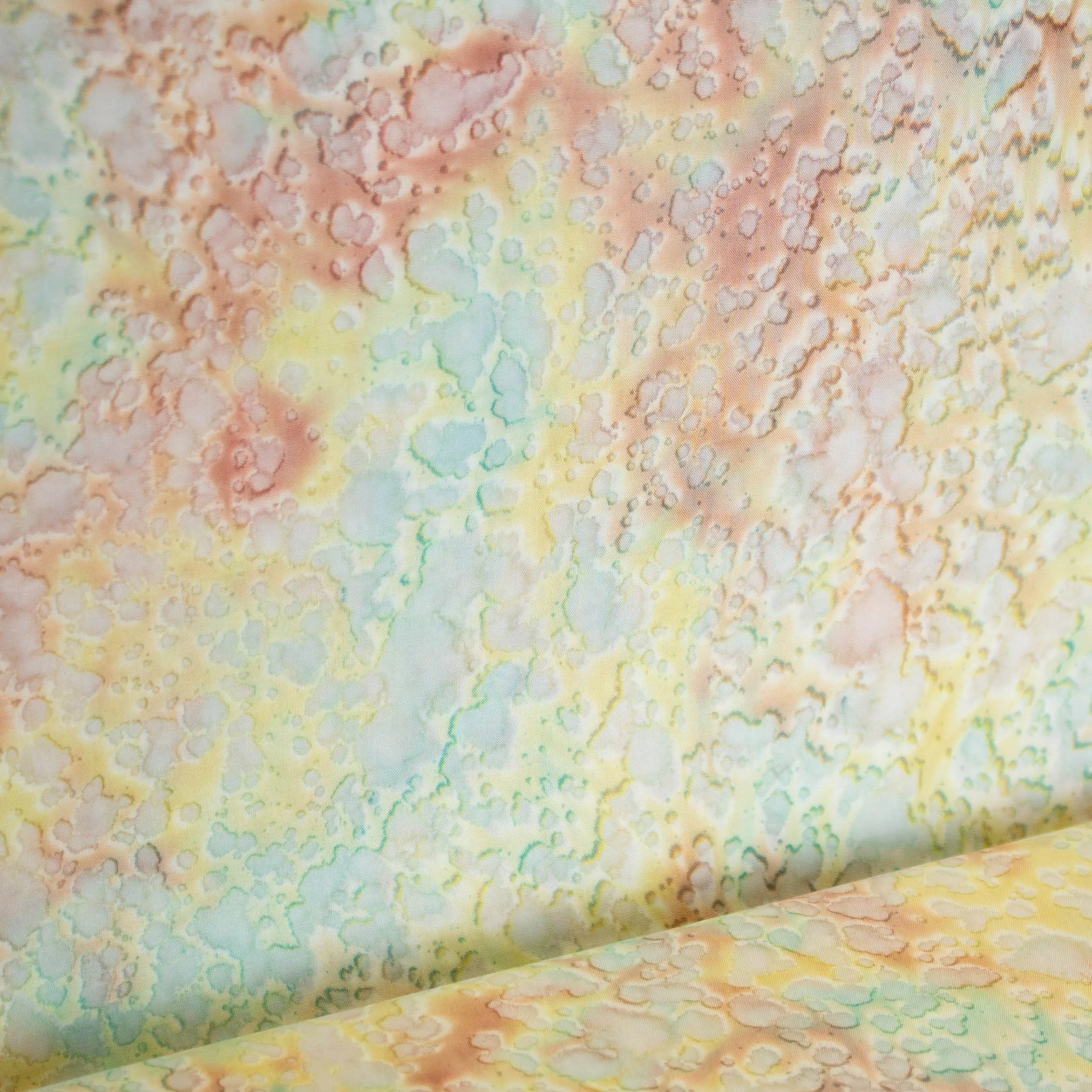 Katoen abstracte print 'Oyster'