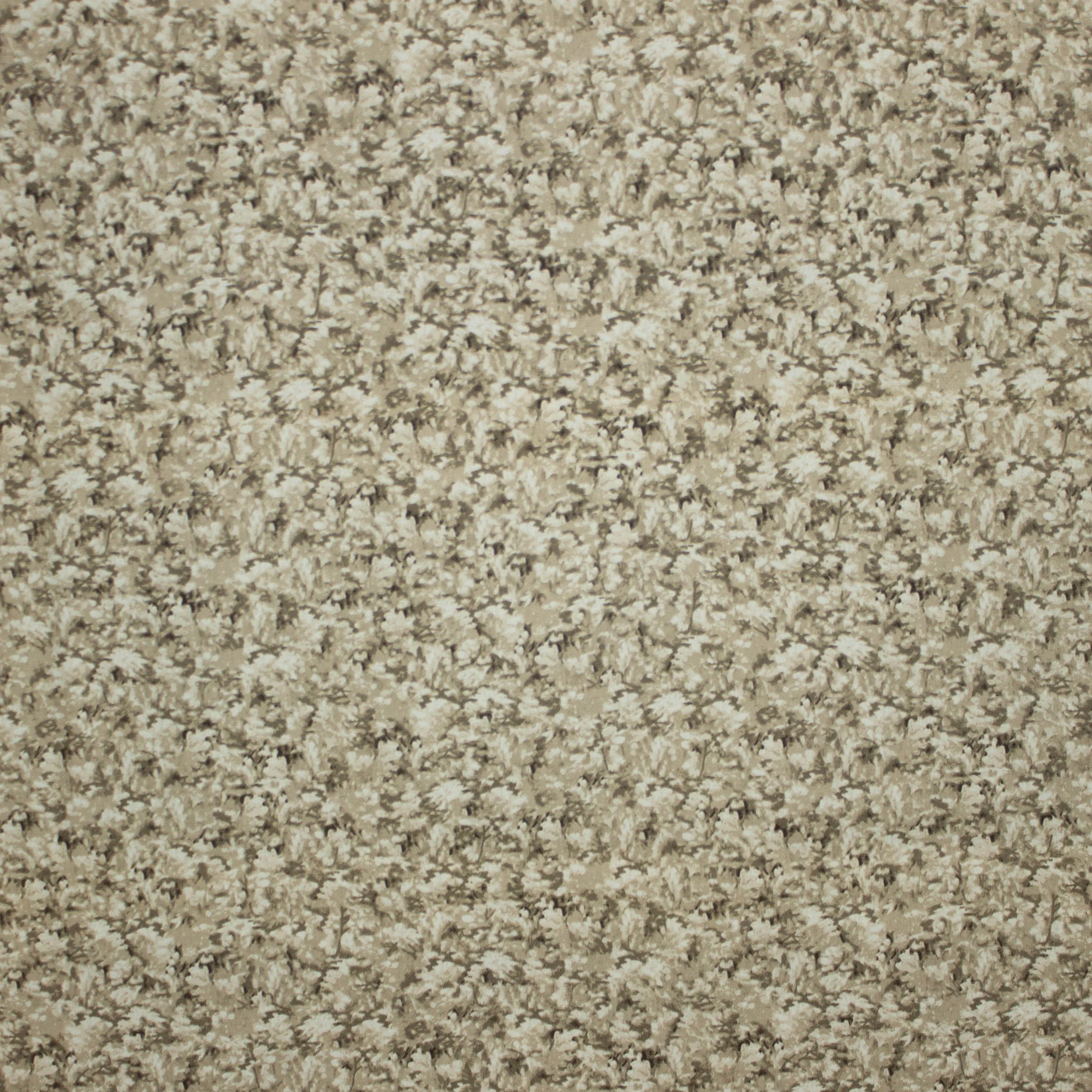 Katoen met beige print