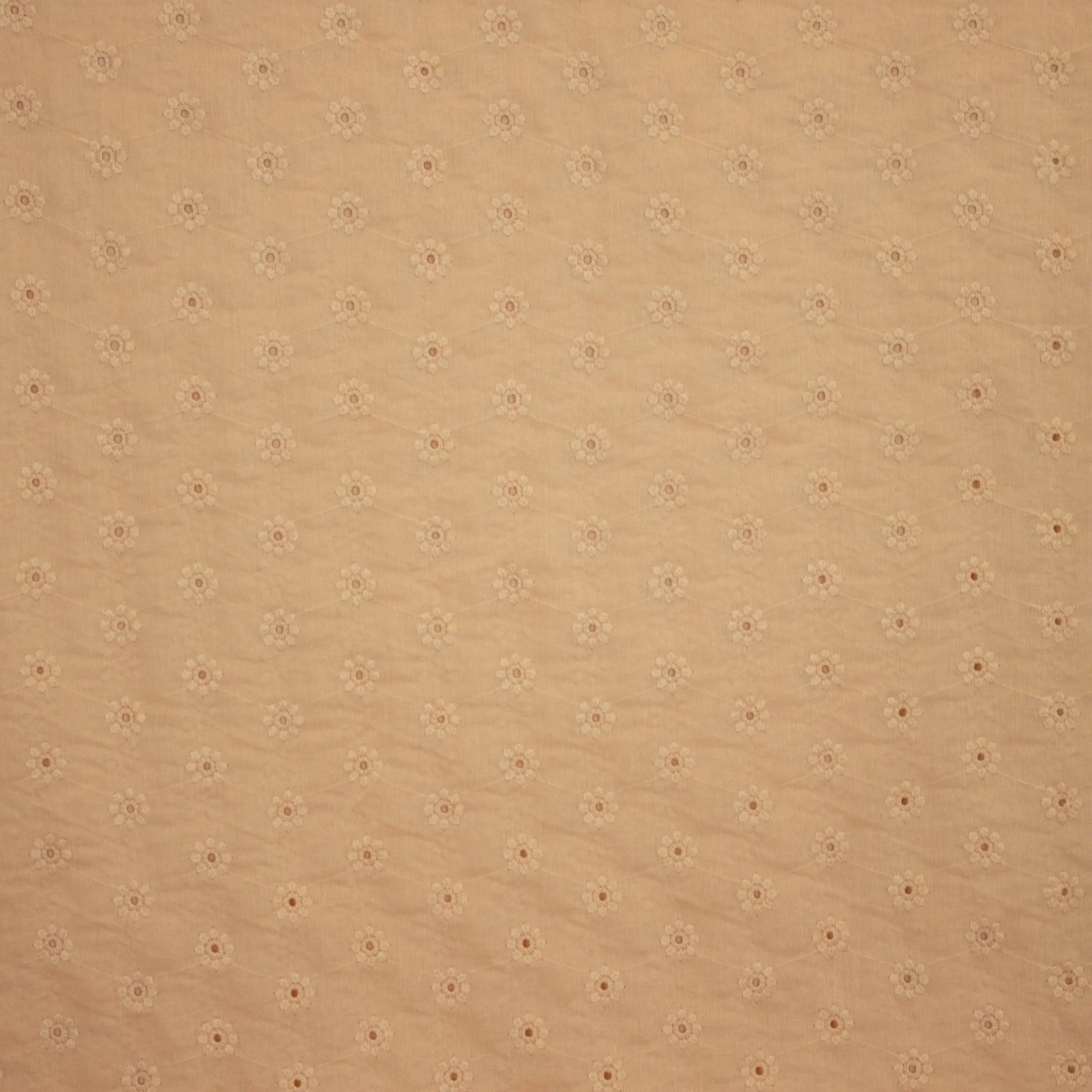 Broderie bloemen dusty salmon - Qjutie & the Qjutest