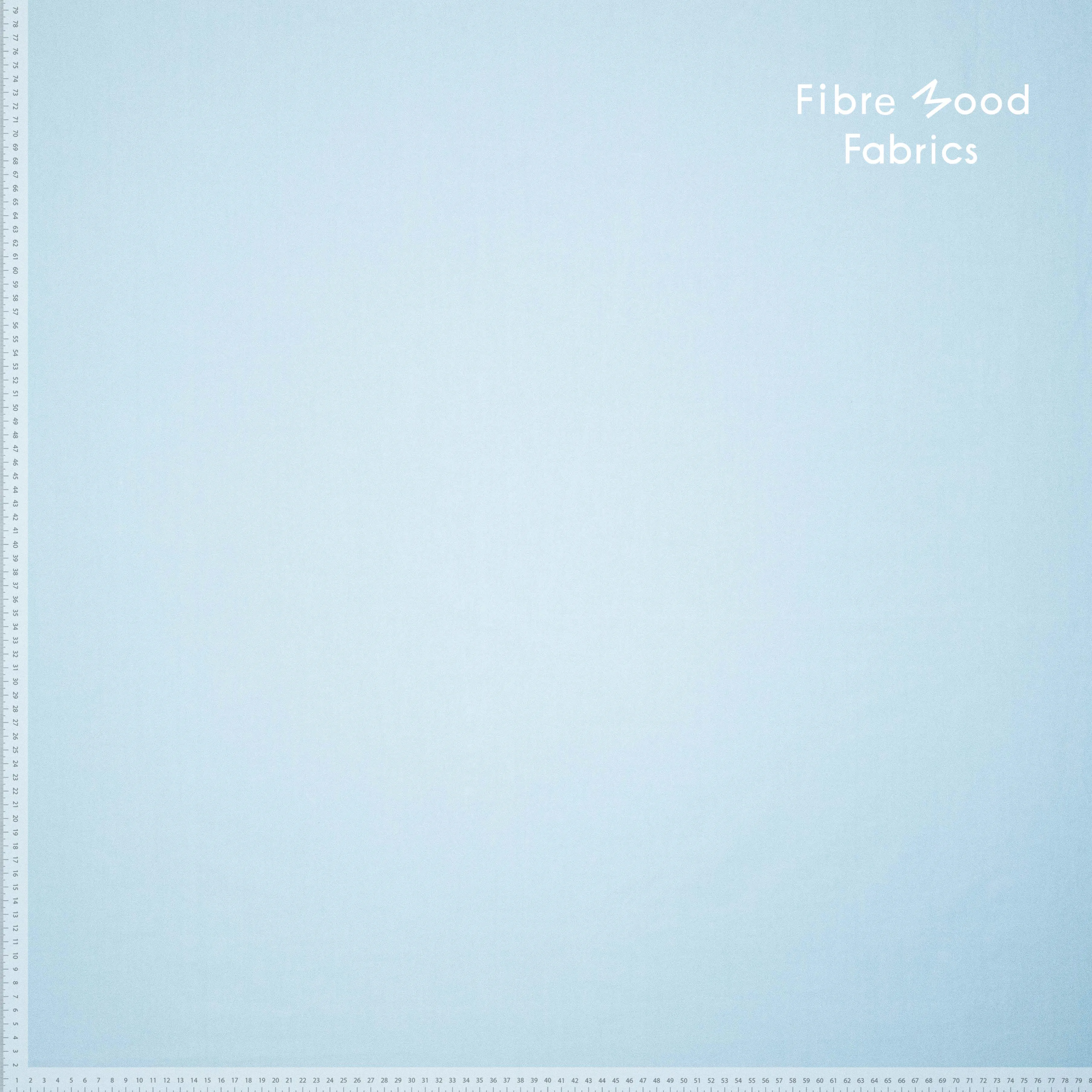 Katoen poplin licht blauw stone washed - Fibre Mood