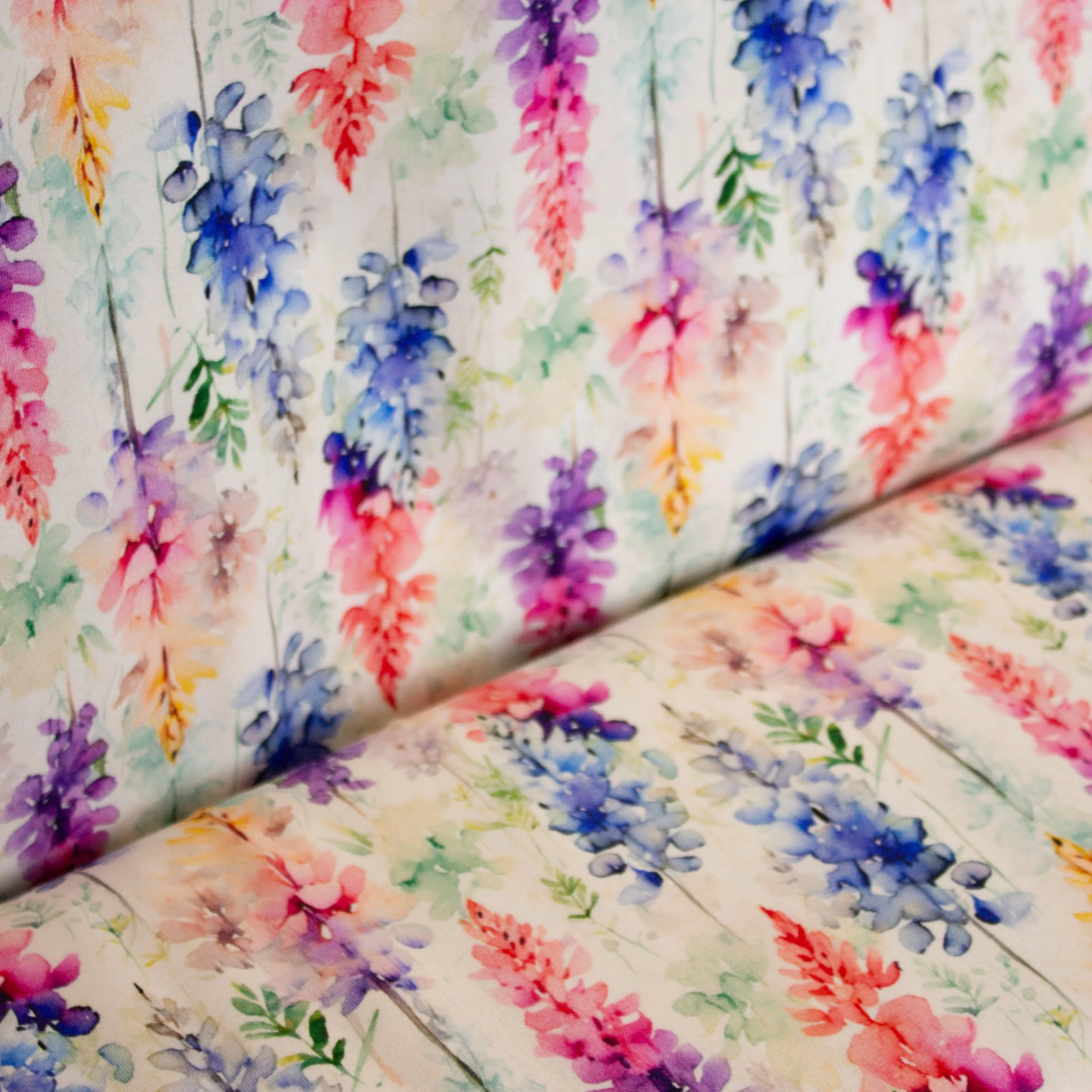 Tricot aquarel bloemen