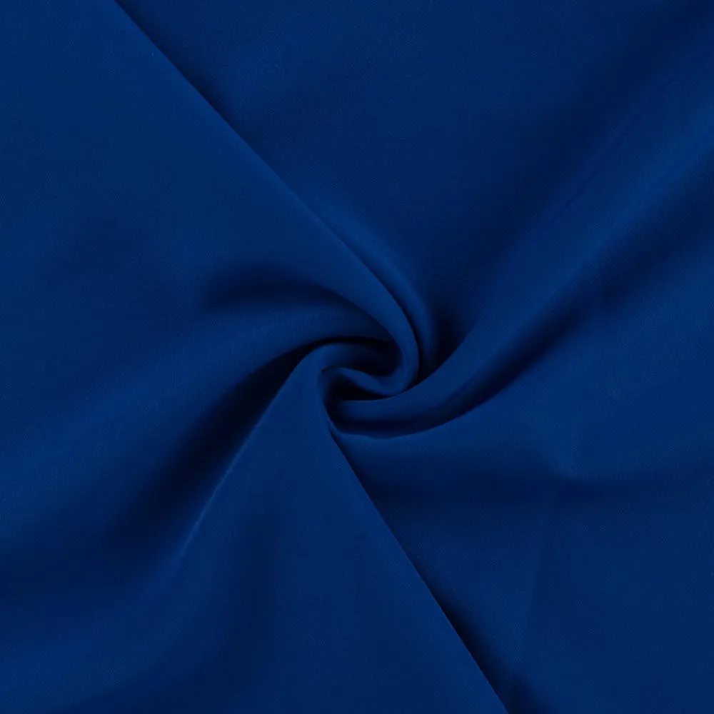 Polyester stretch koningsblauw 'Elona 2 Way'