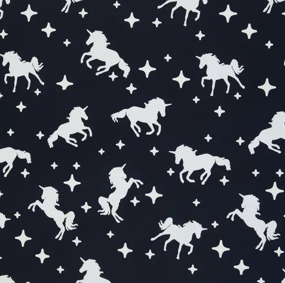 Regenstof unicorn - verandert van kleur bij vocht