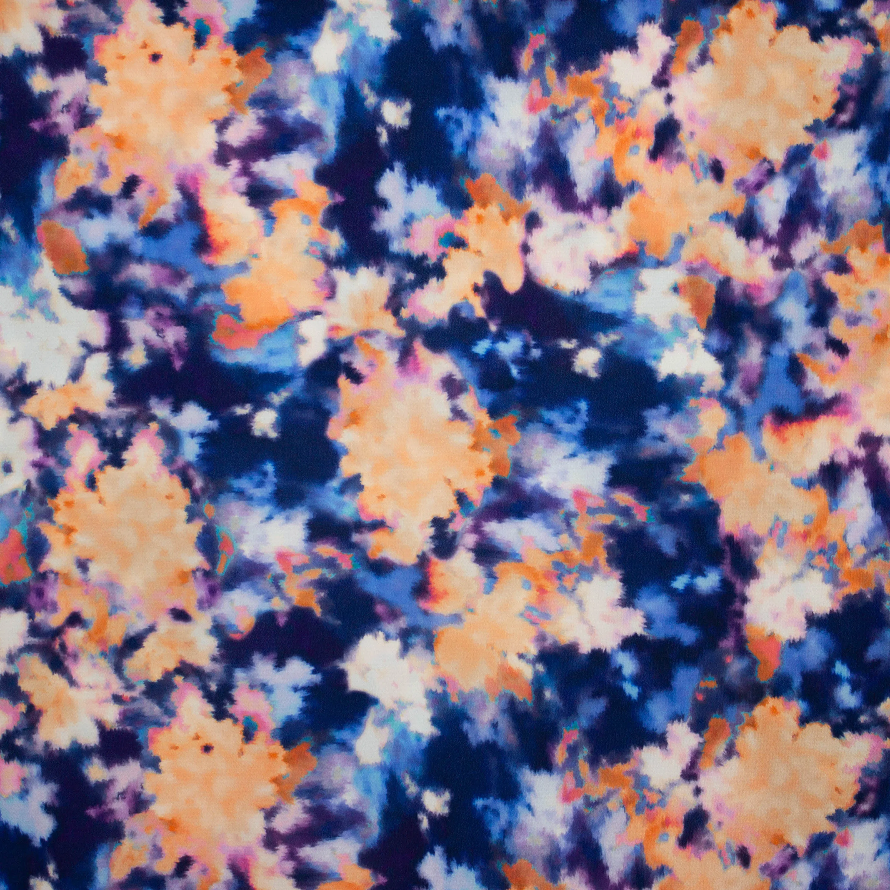 Polyester crêpe print