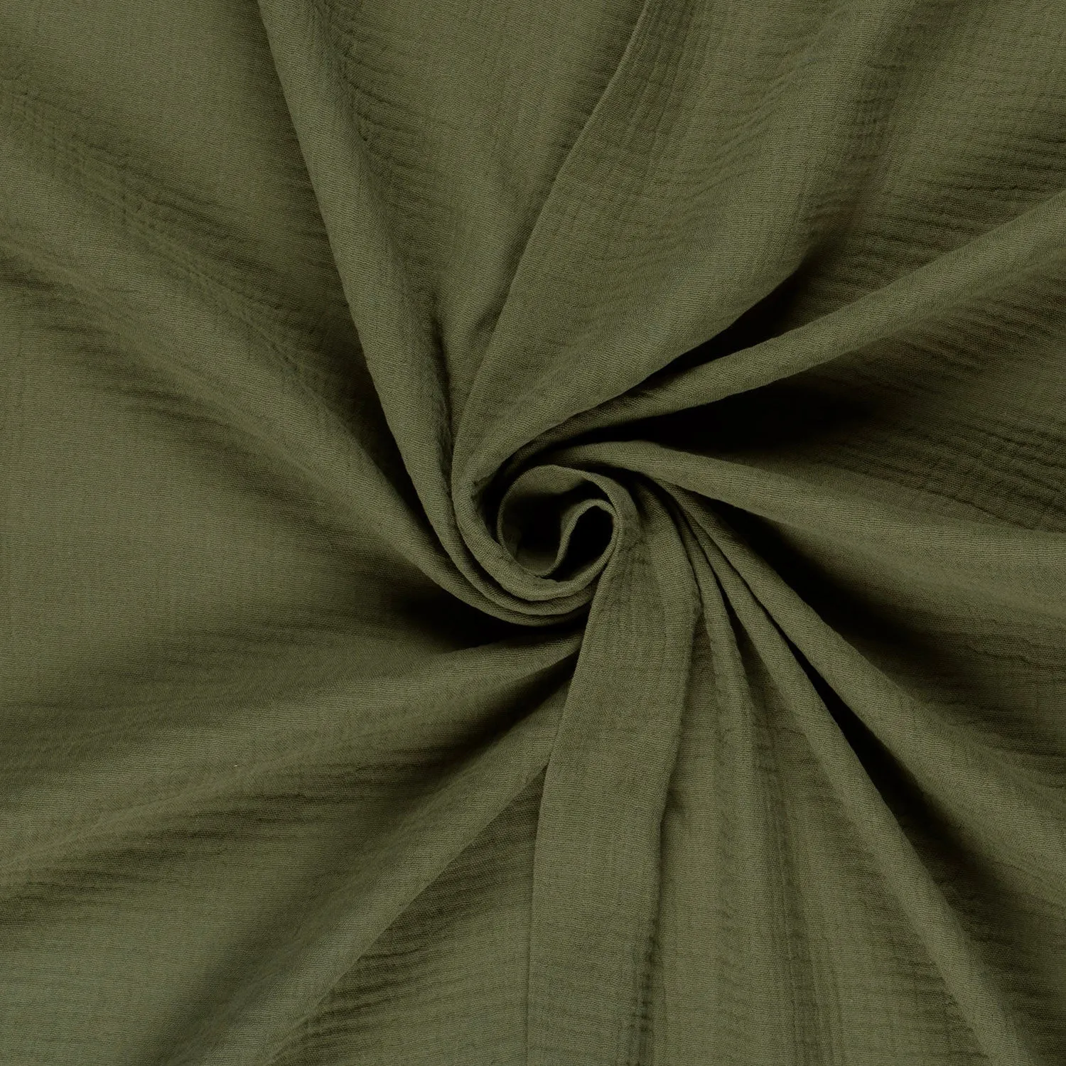 Mousseline bosgroen