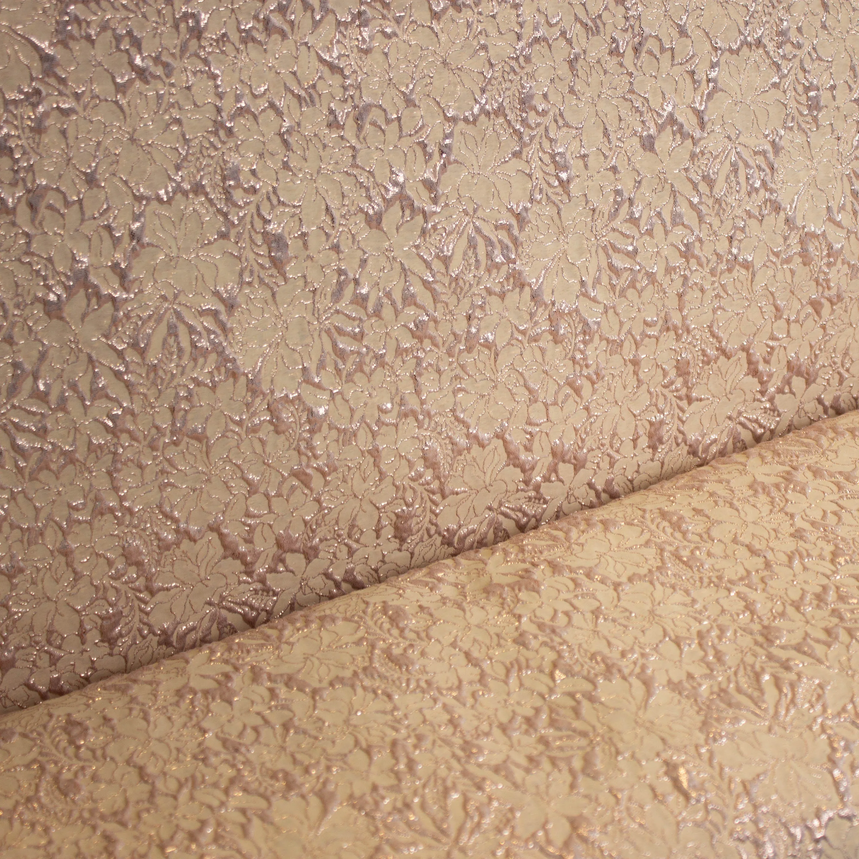 Jaquard beige/crème- Alta Moda