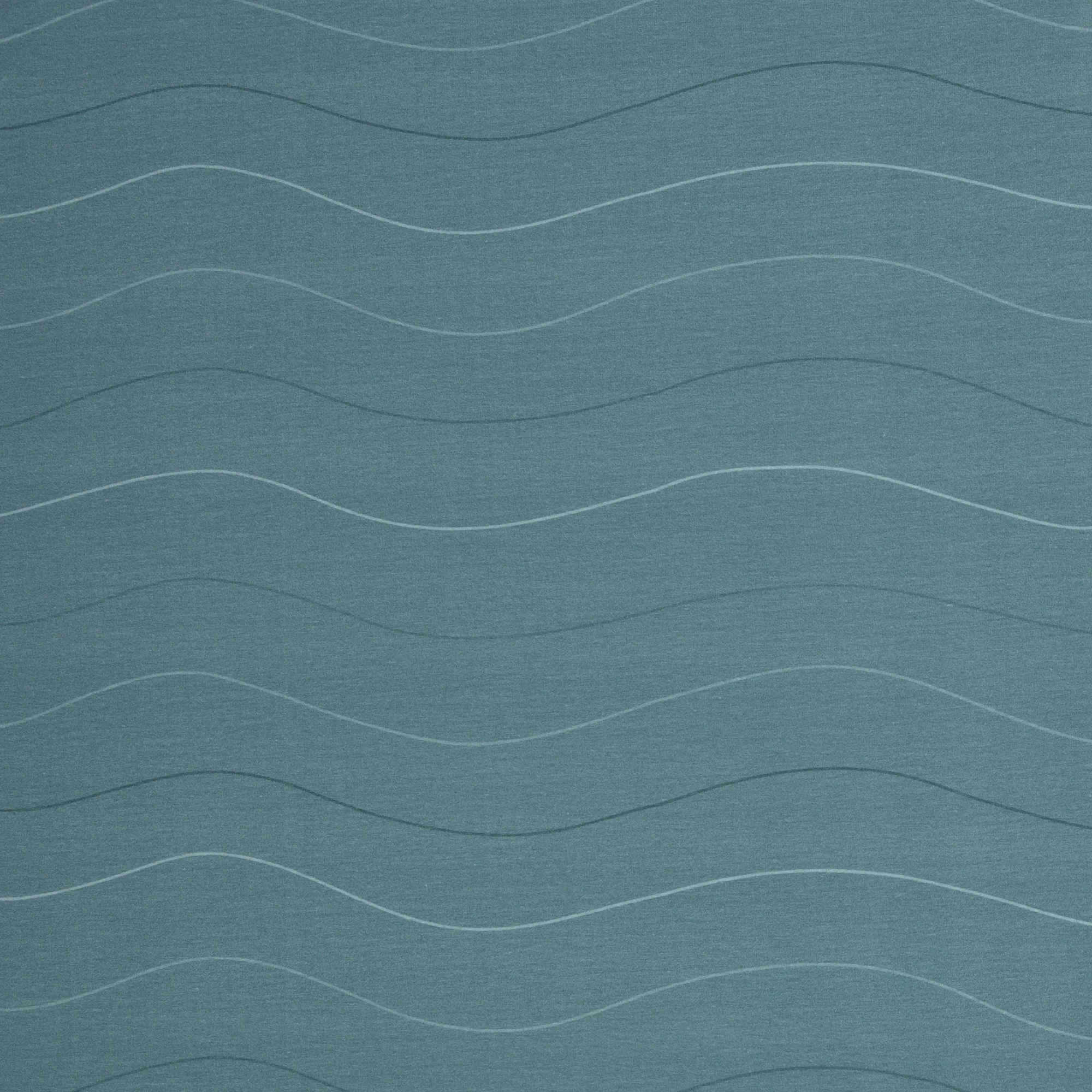 Paneel tricot blauw met otters 'Splish Splash' by Mrs Mint Design 55cm