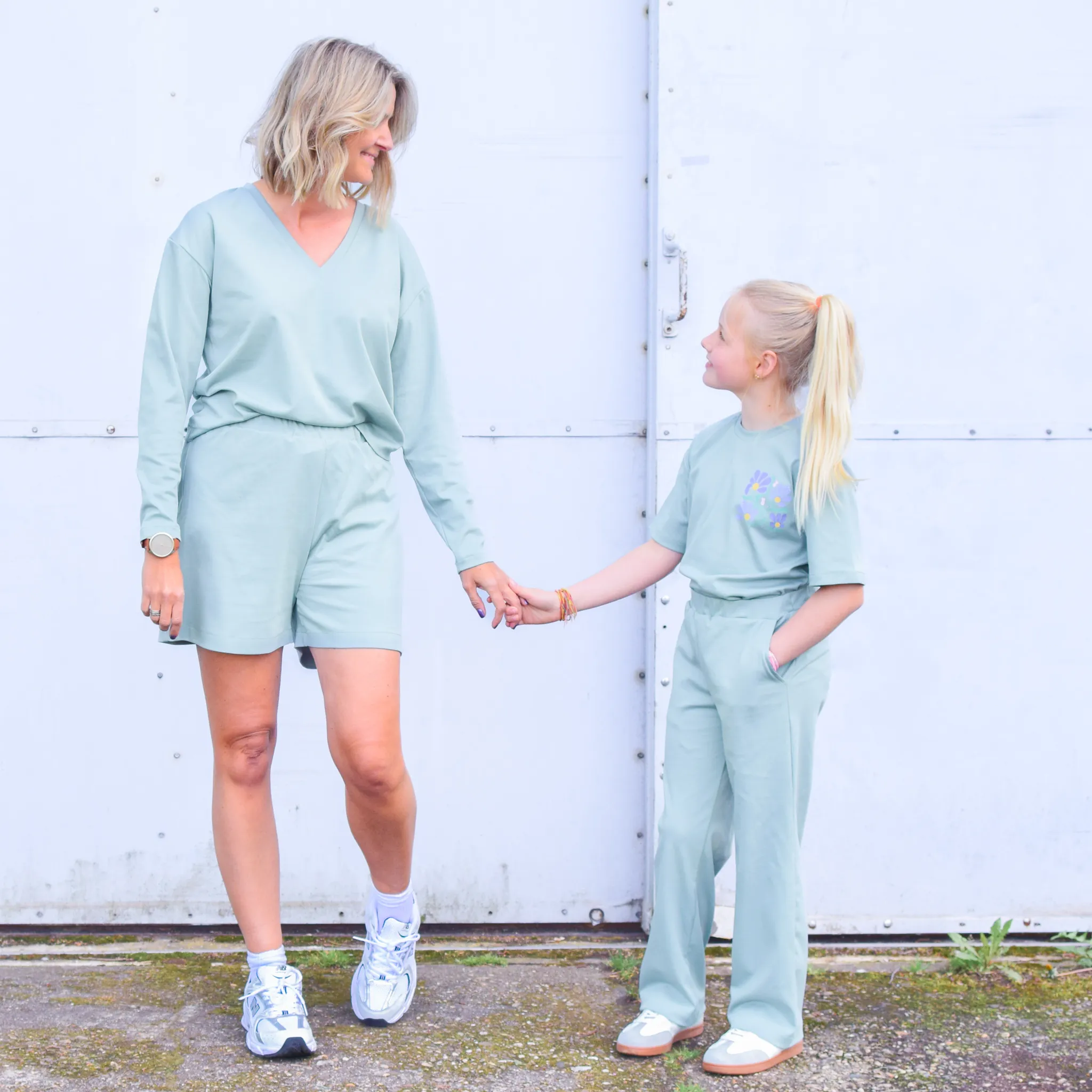 Patroon Lola - loungewear set - dames en kids - Bel' etoile