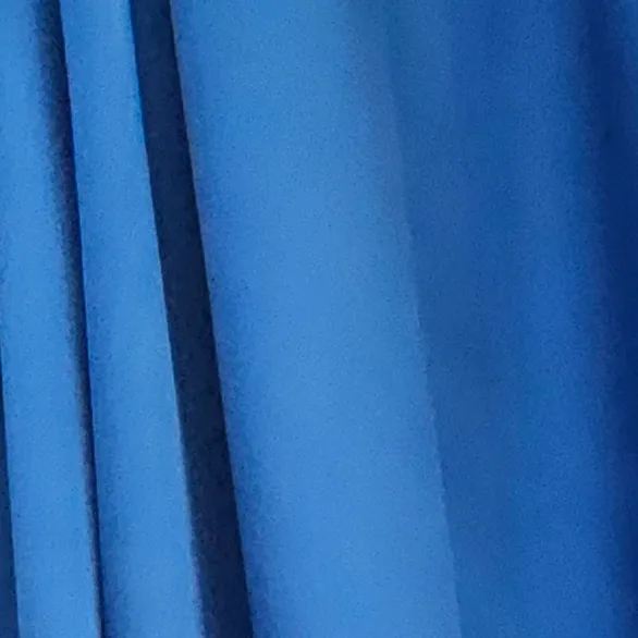 Viscose Satijn koningsblauw
