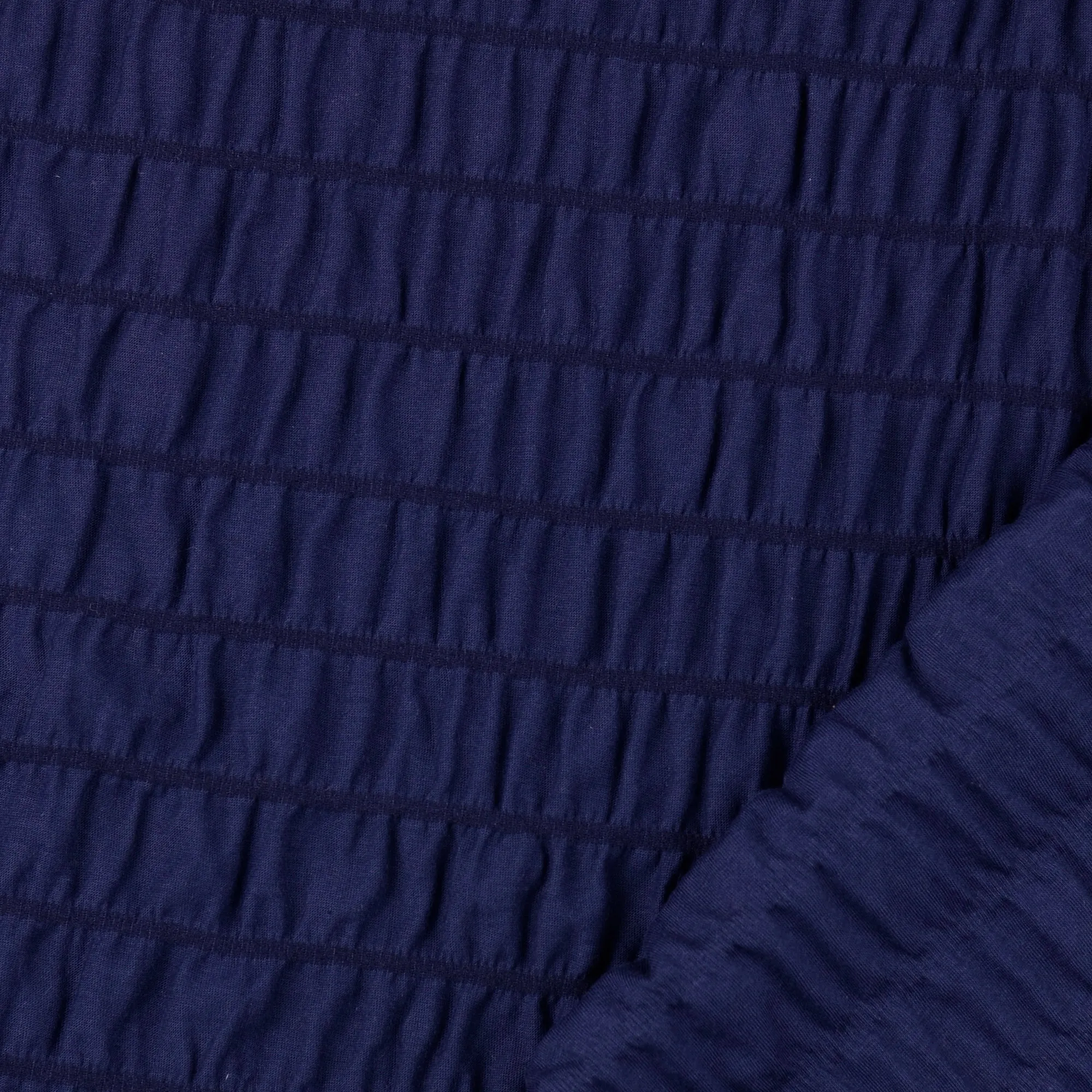 Jersey smock donkerblauw