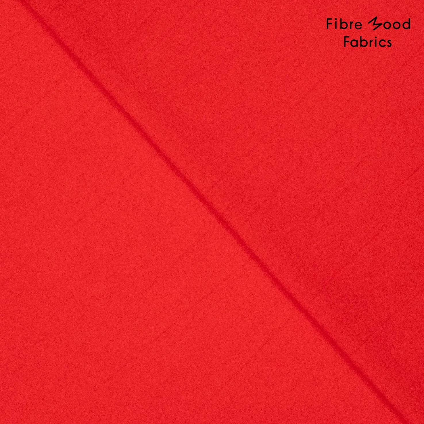 Viscose crinkle zomerrood - Fibre Mood