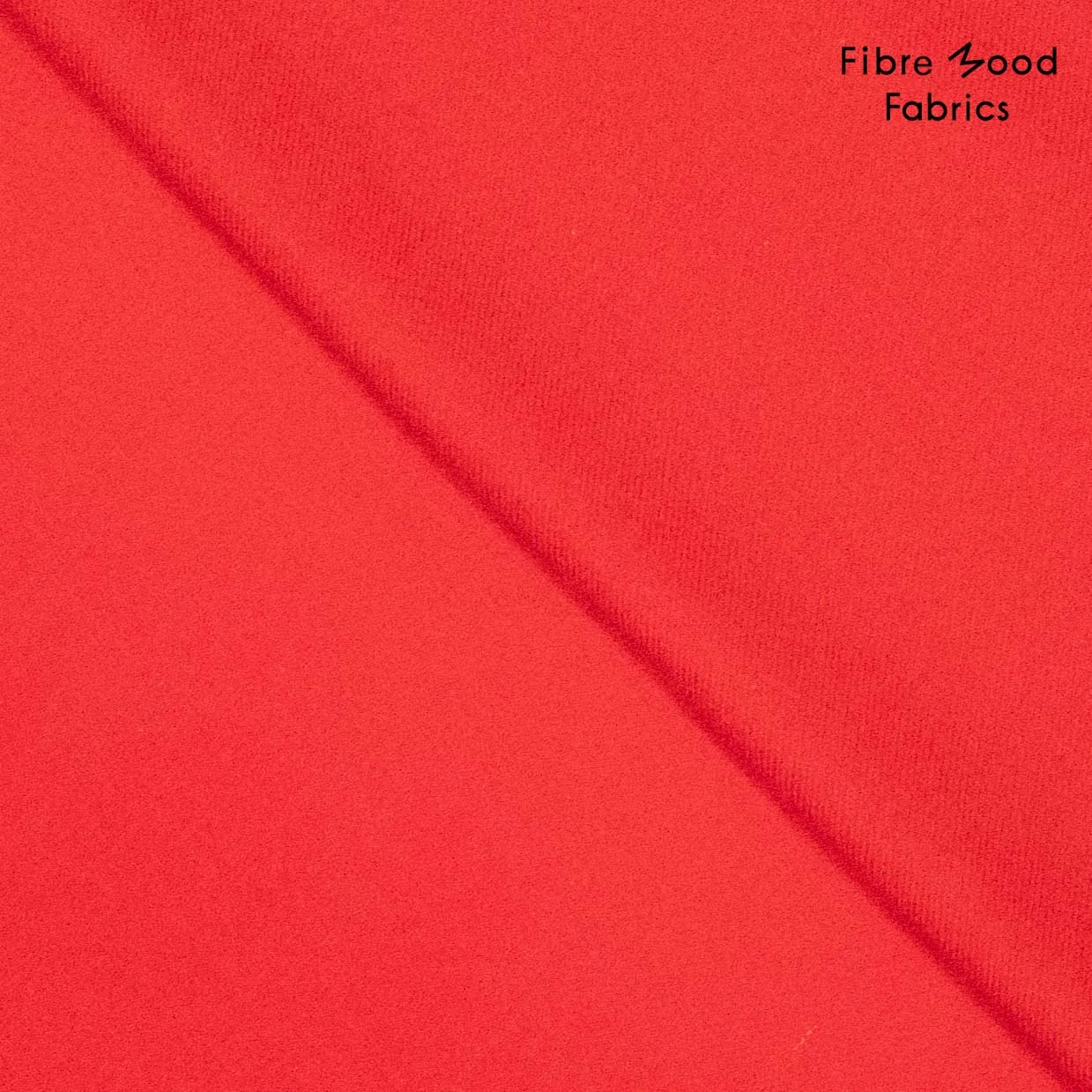 Viscose linnen twill zomerrood - Fibre Mood