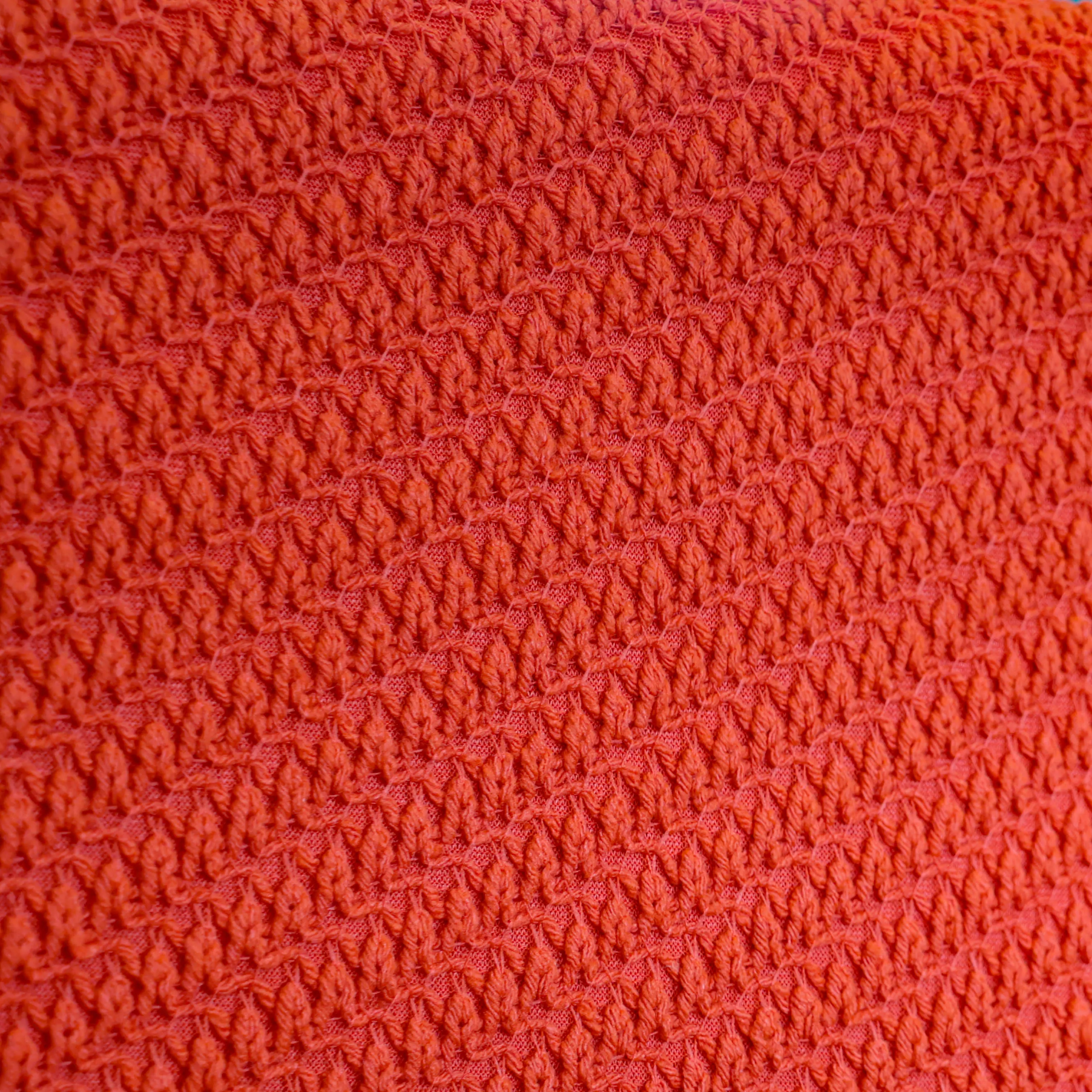 Brei fel oranjerood  - Fibre Mood