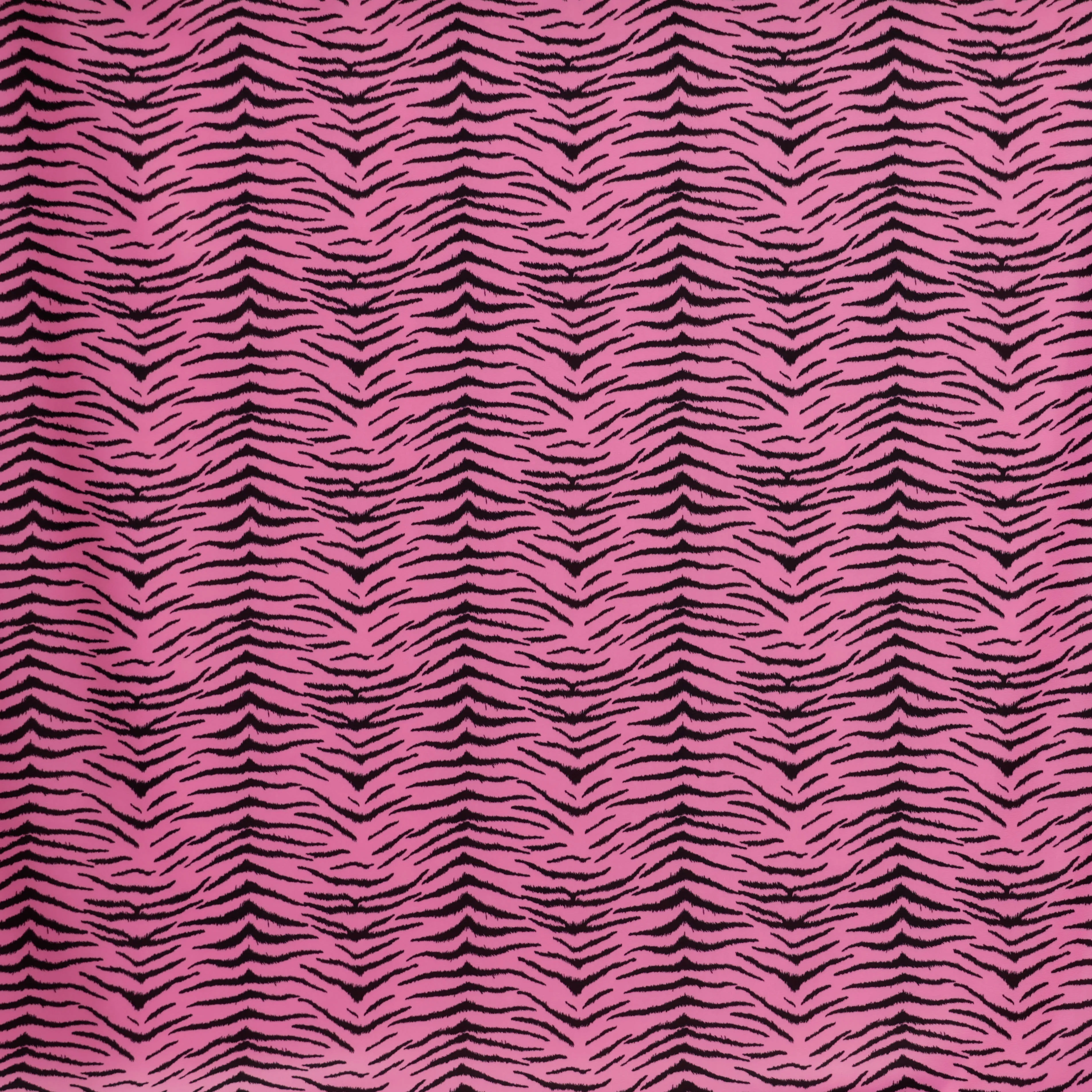Badpakstof zebraprint roze