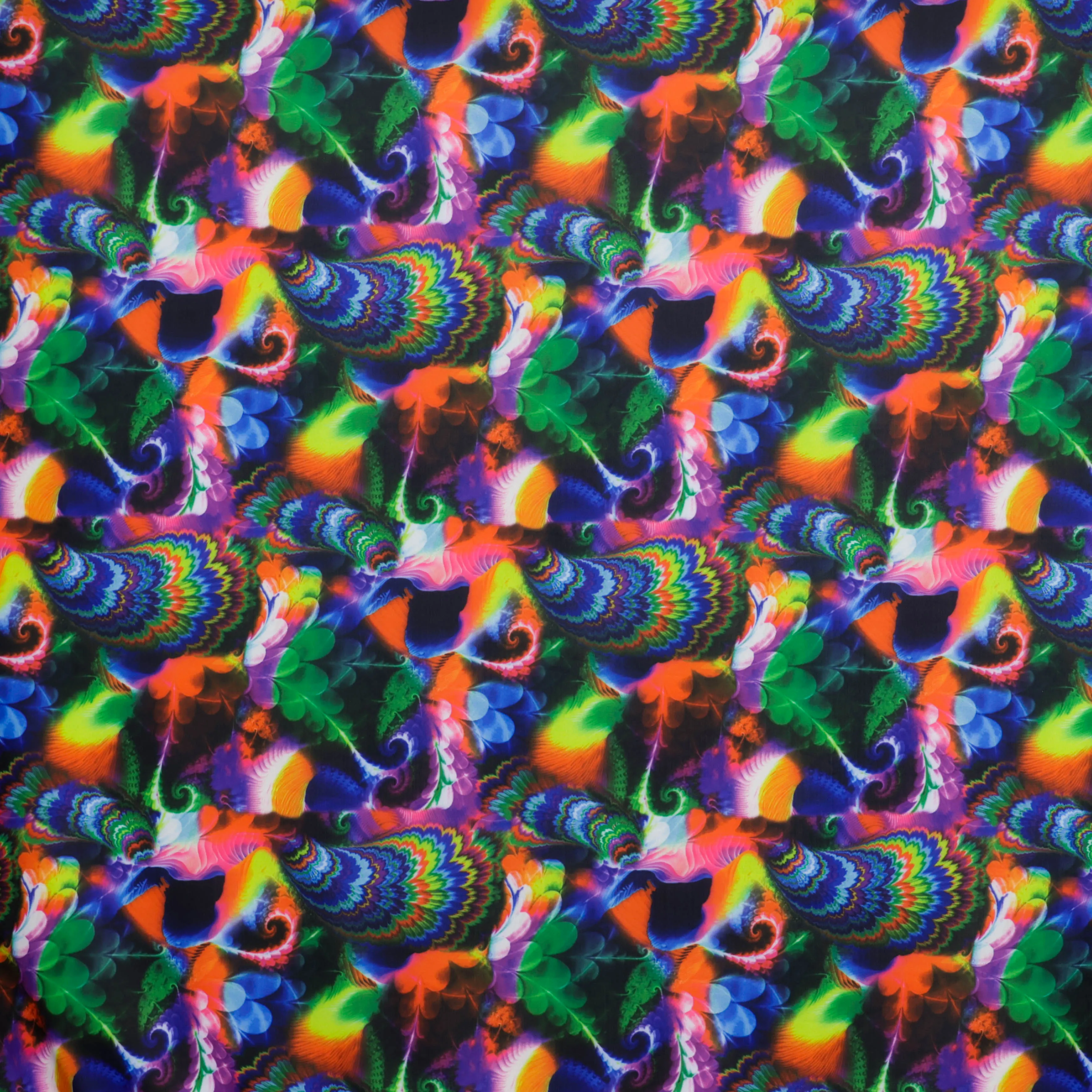 Badpakstof abstracte print