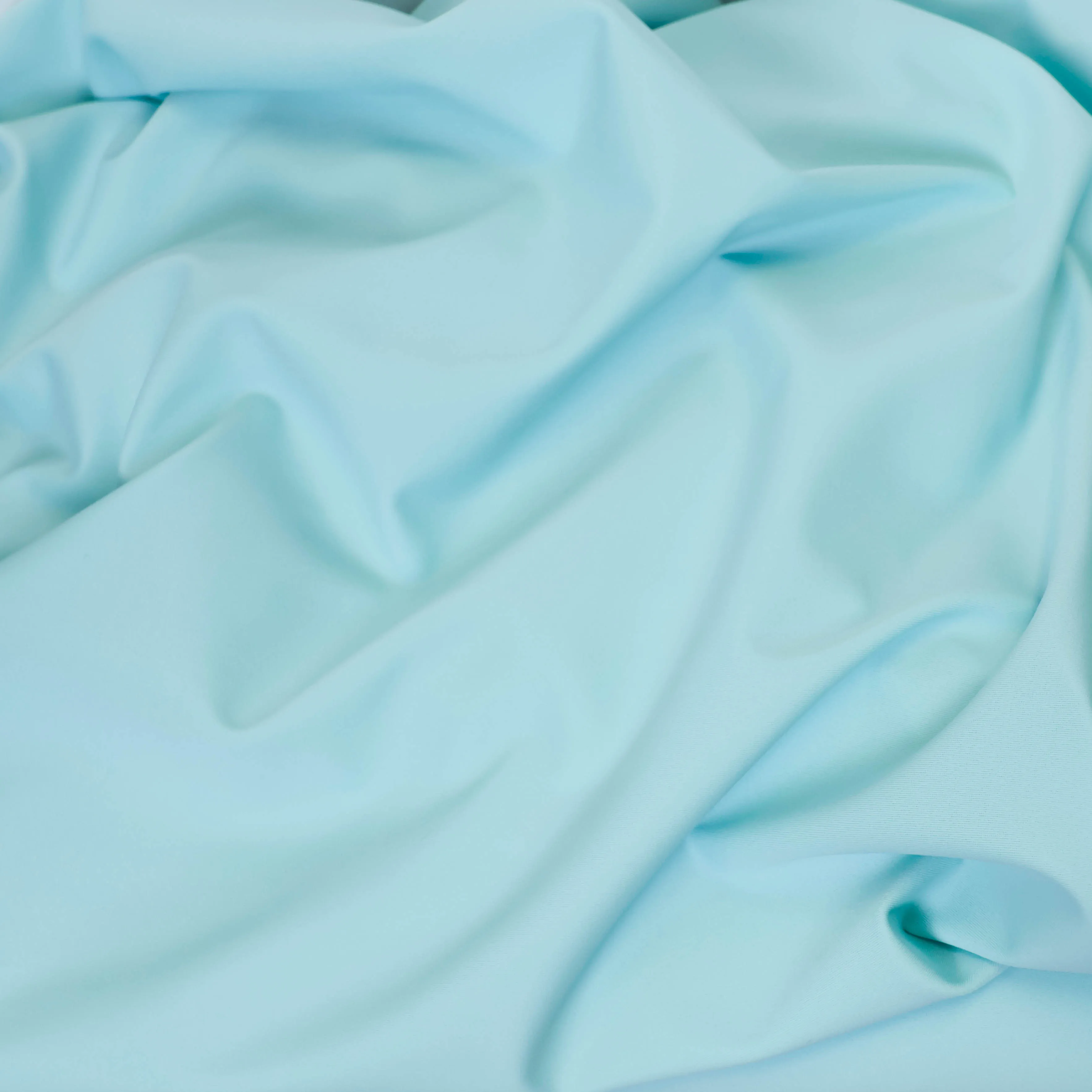 Badpakstof effen licht turquoise