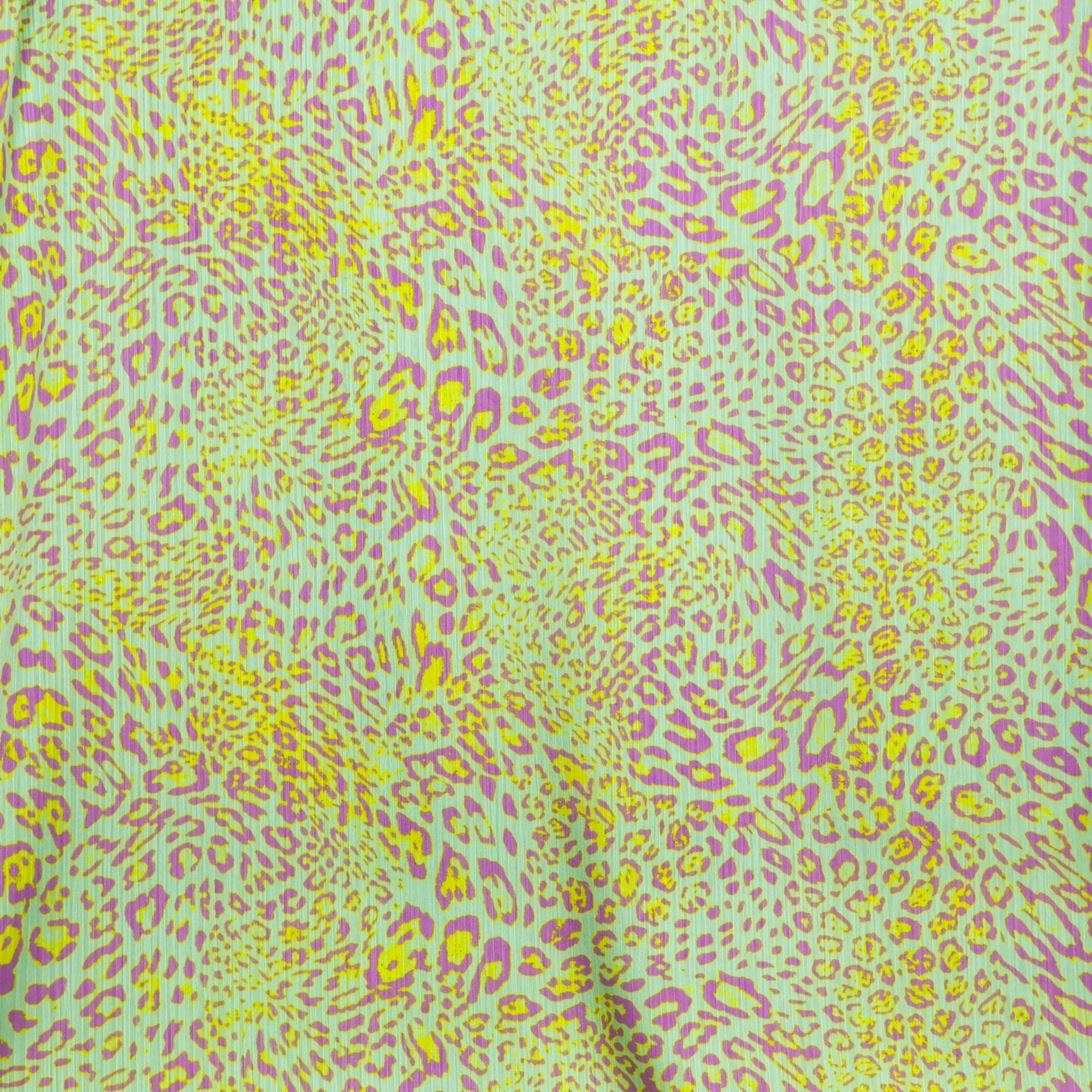 Voile munt met luipaardprint