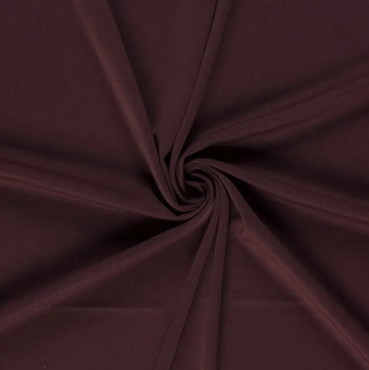 Burlington effen aubergine