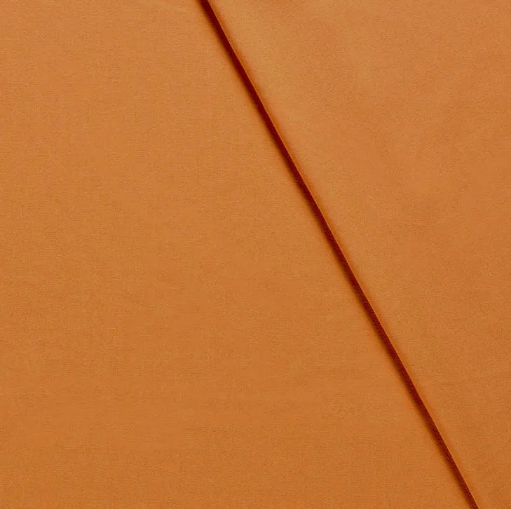 Burlington effen oranjebruin