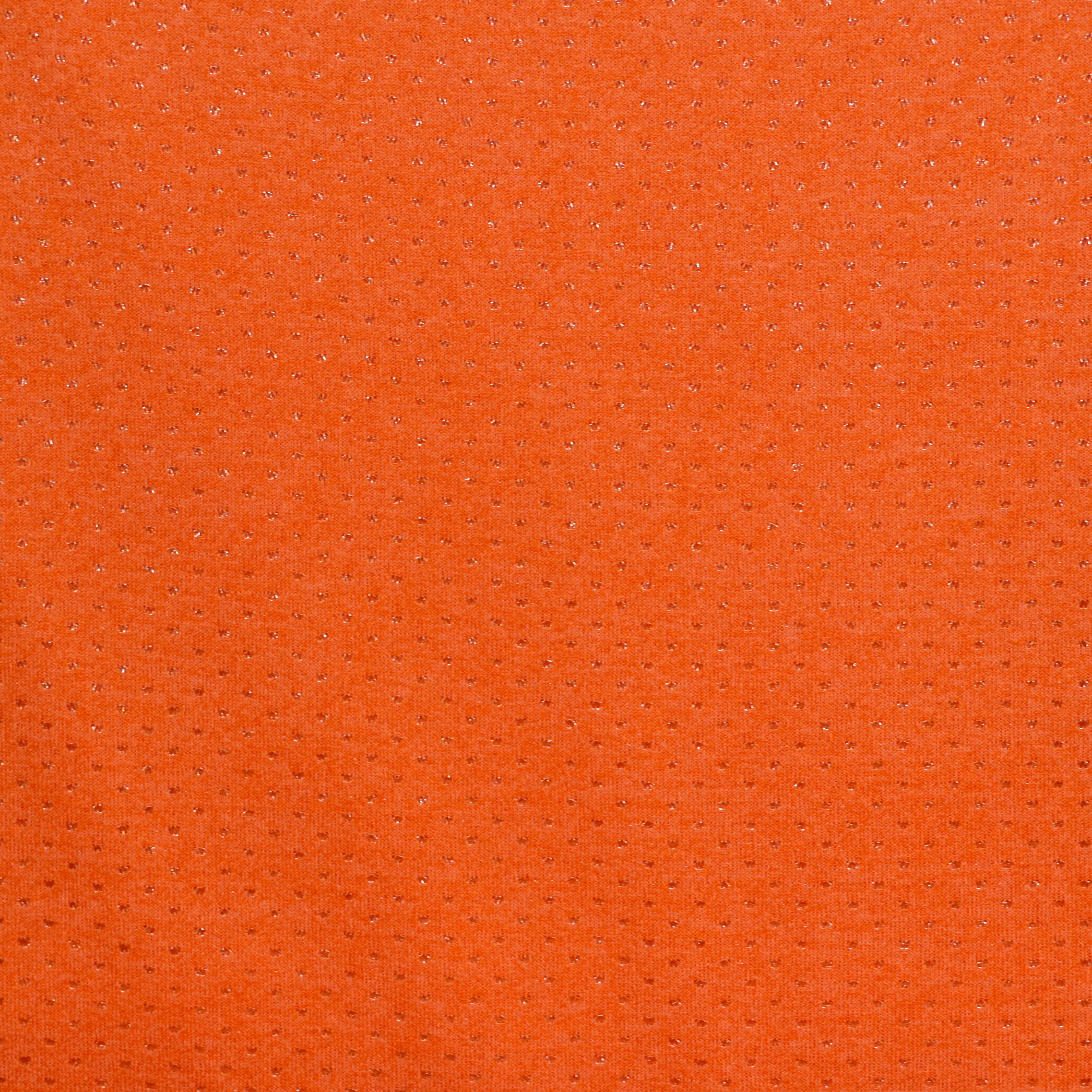 Brei oranje met glinsterende bolletjes