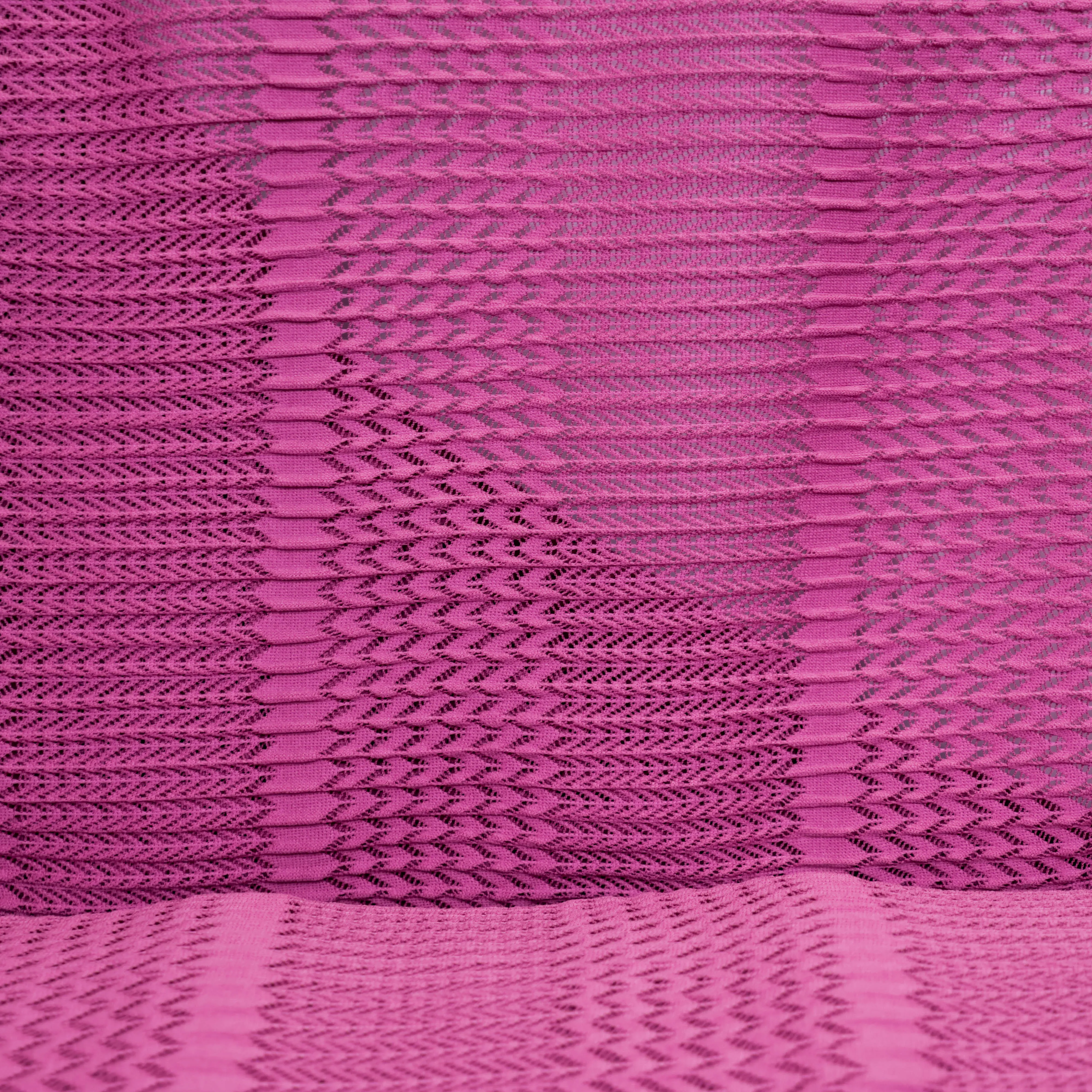 Ajourbreisel oud roze