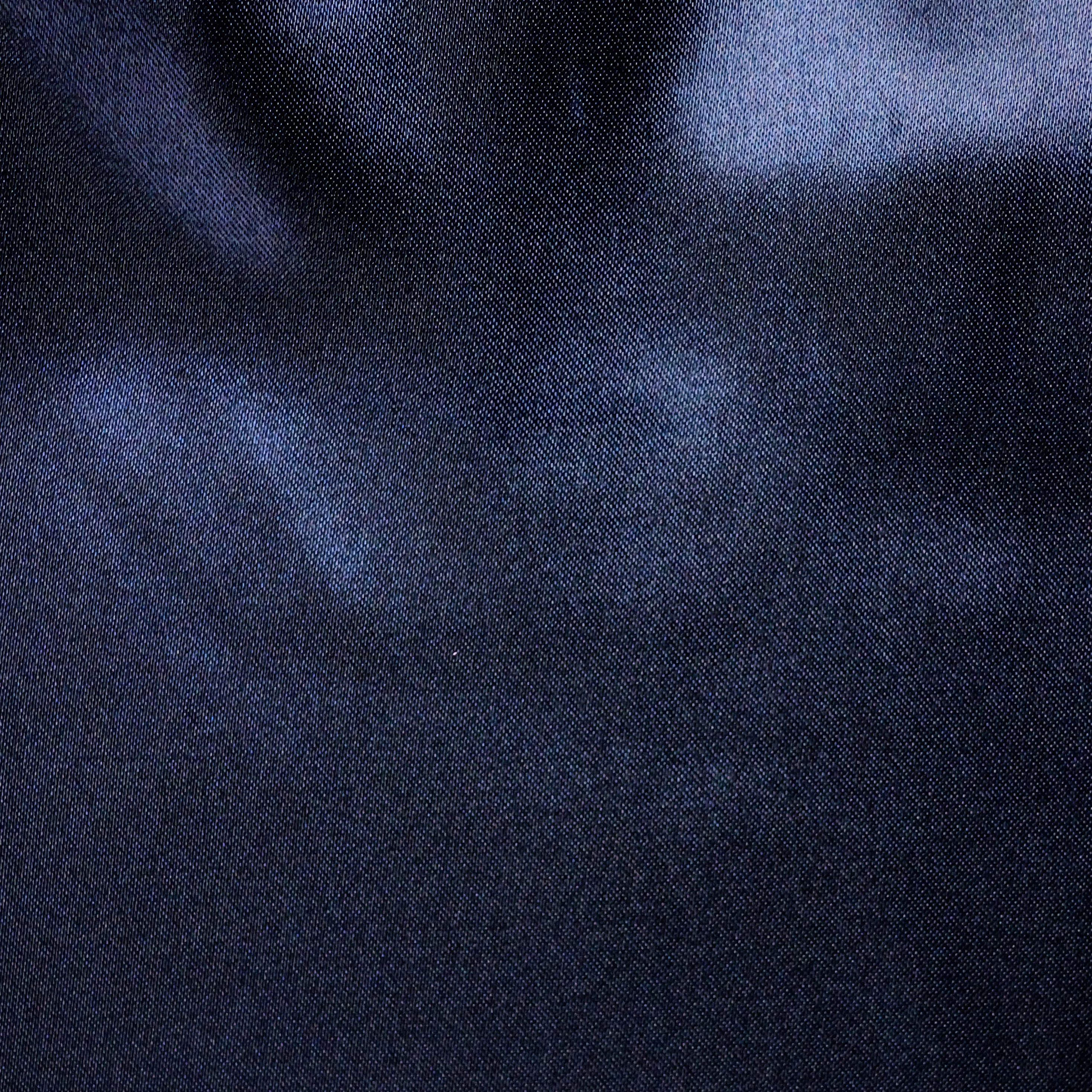 Satijn donkerblauw