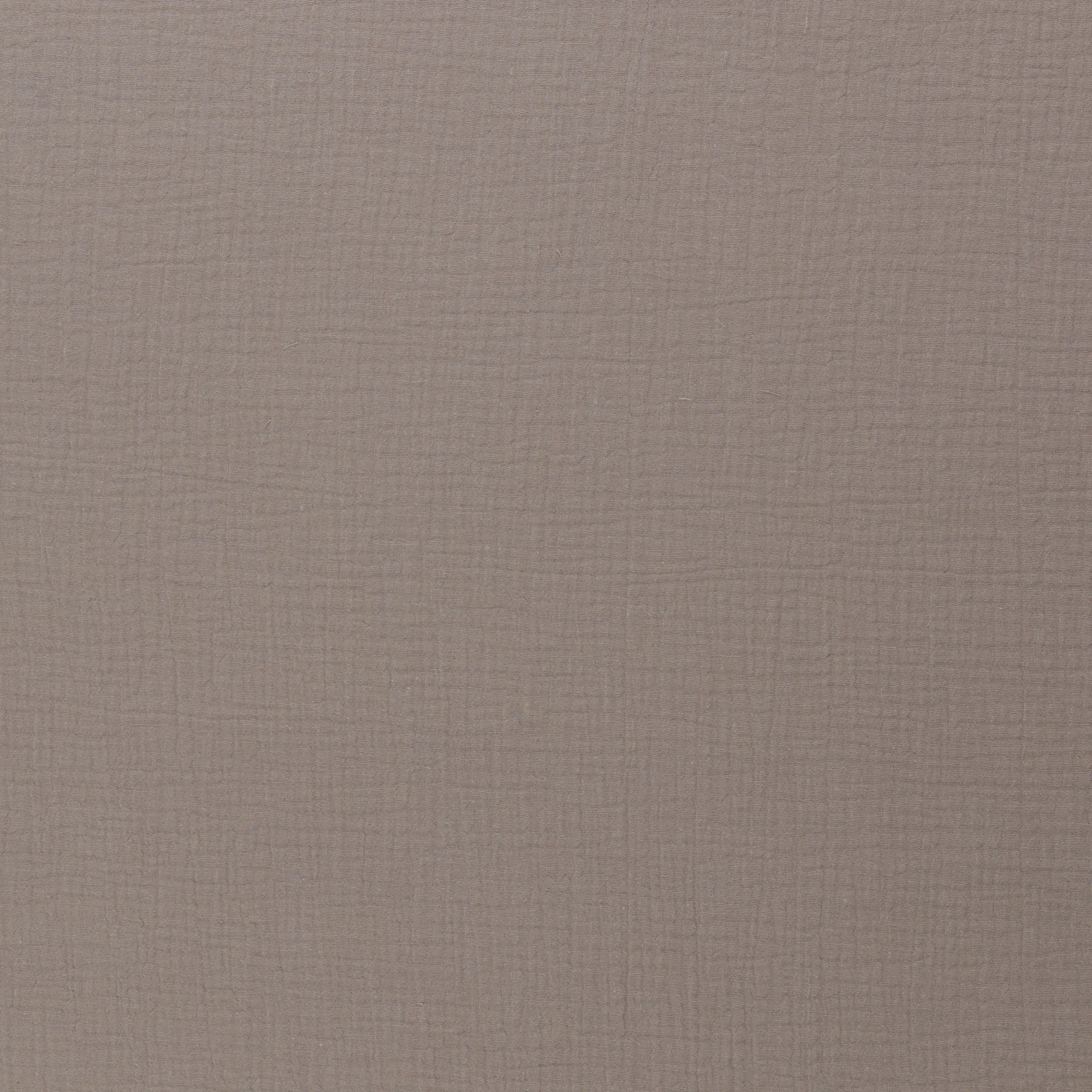 Double gauze effen beige