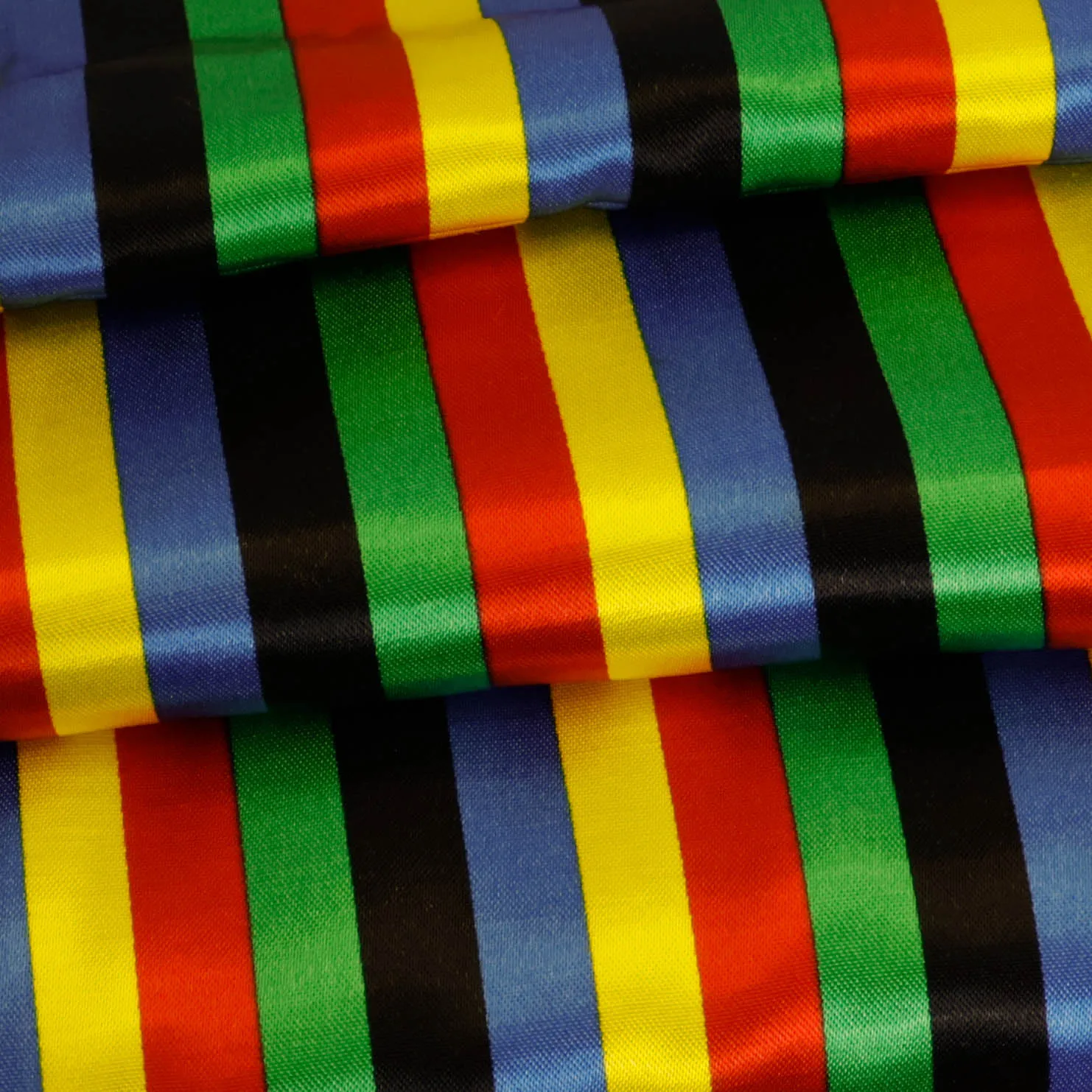 Polyester multicolor gestreept