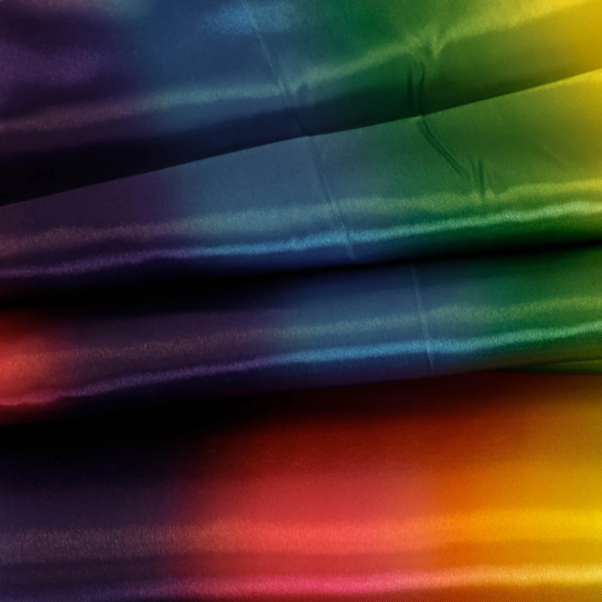 Polyester multicolor met kleurovergang