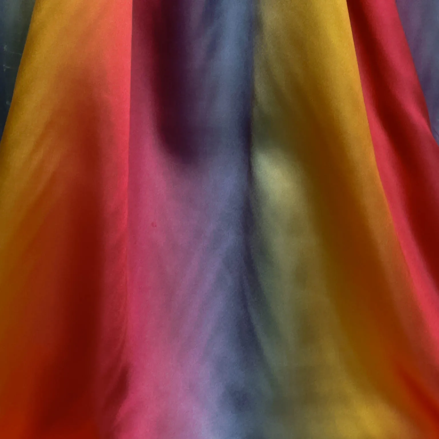 Polyester multicolor met kleurovergang
