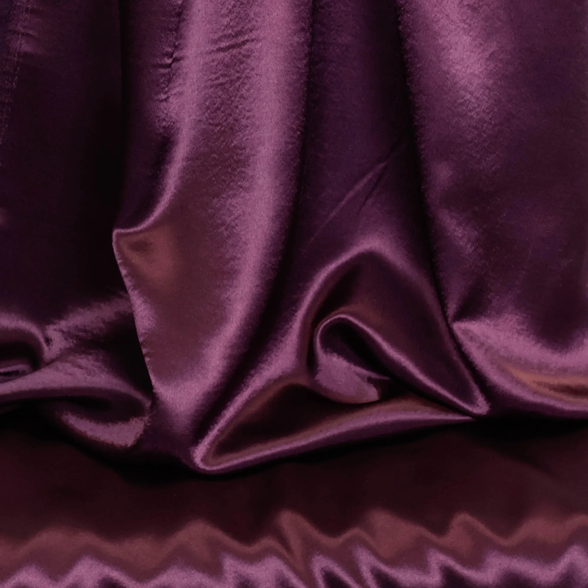 Satijn aubergine