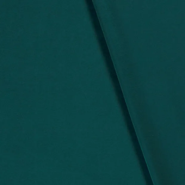 Katoen tricot petrol