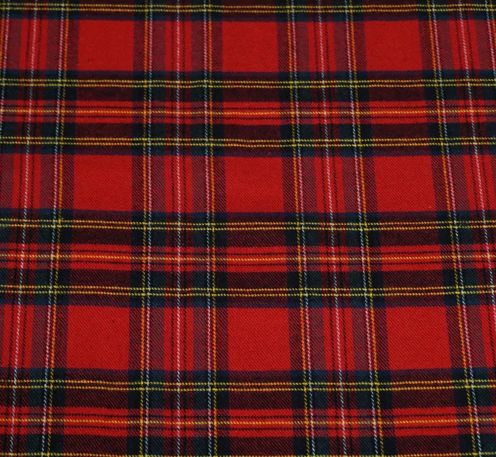 Flanel tartan rood  - Qjutie & the Qjutest