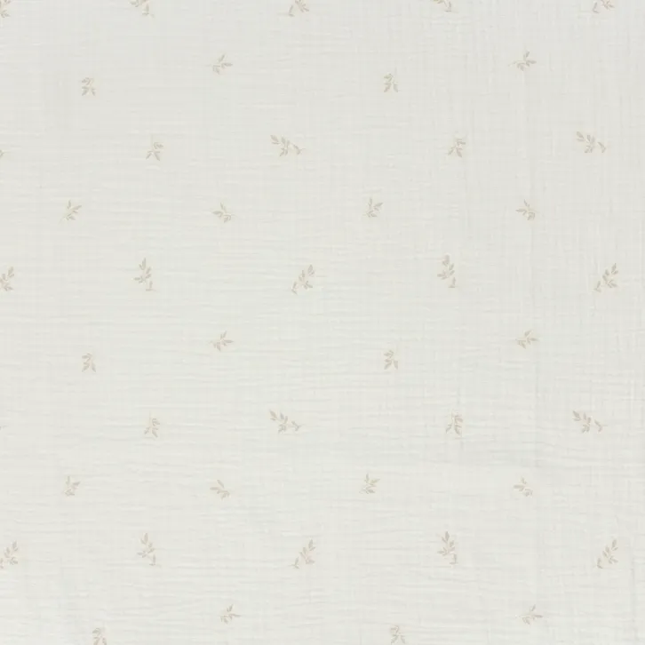 Tetra wit met blaadjes  - Be Trendy