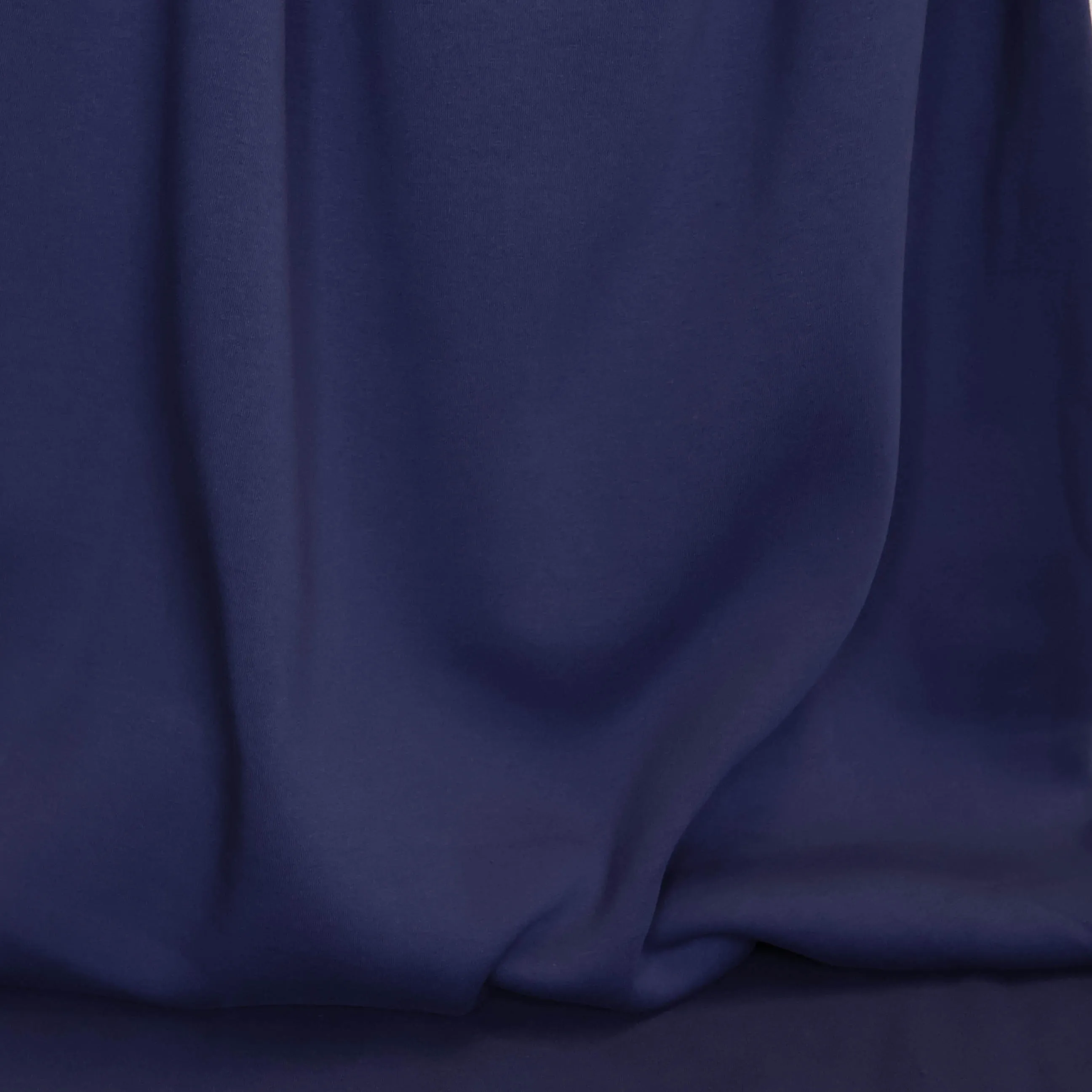 Gebrushte sweaterstof navy blue 'Hanni'