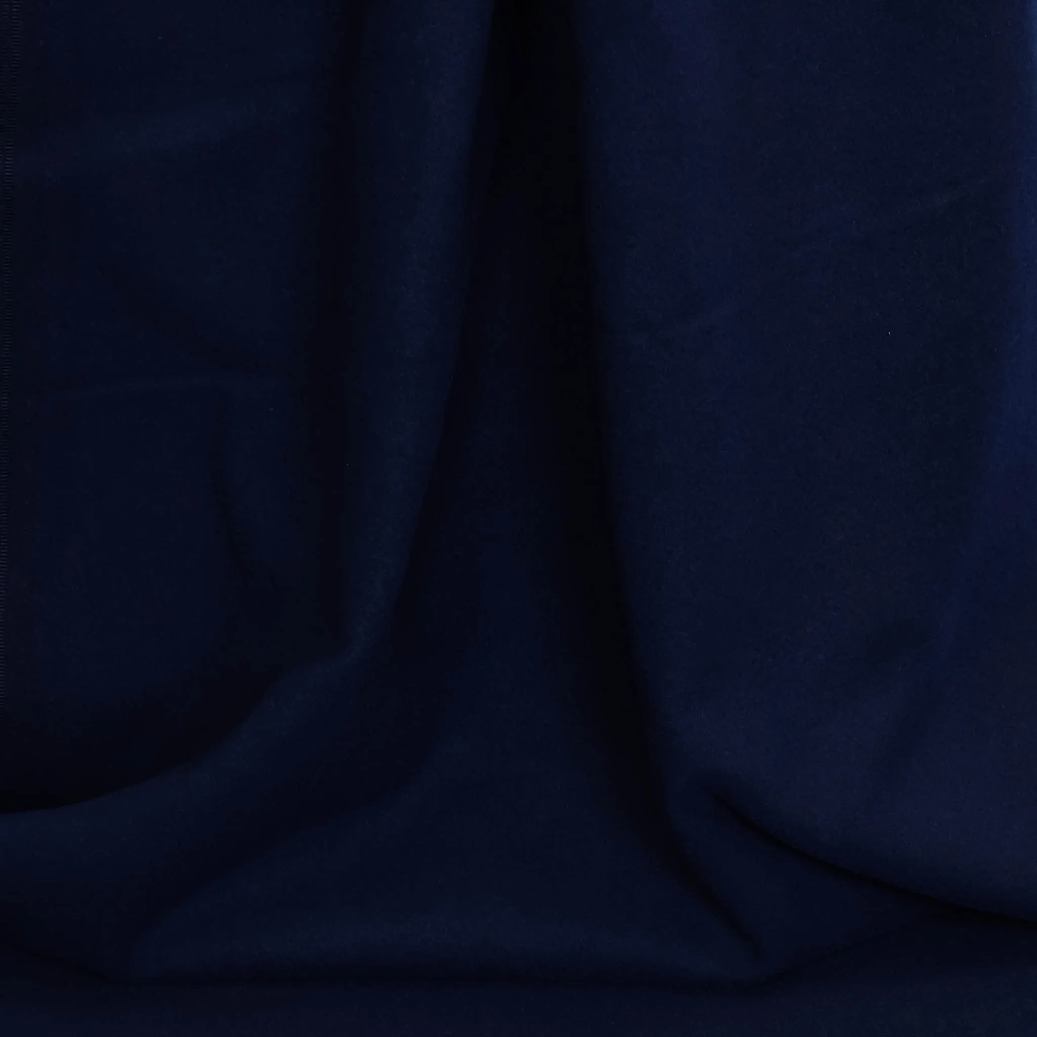 Mantelwol navy blauw