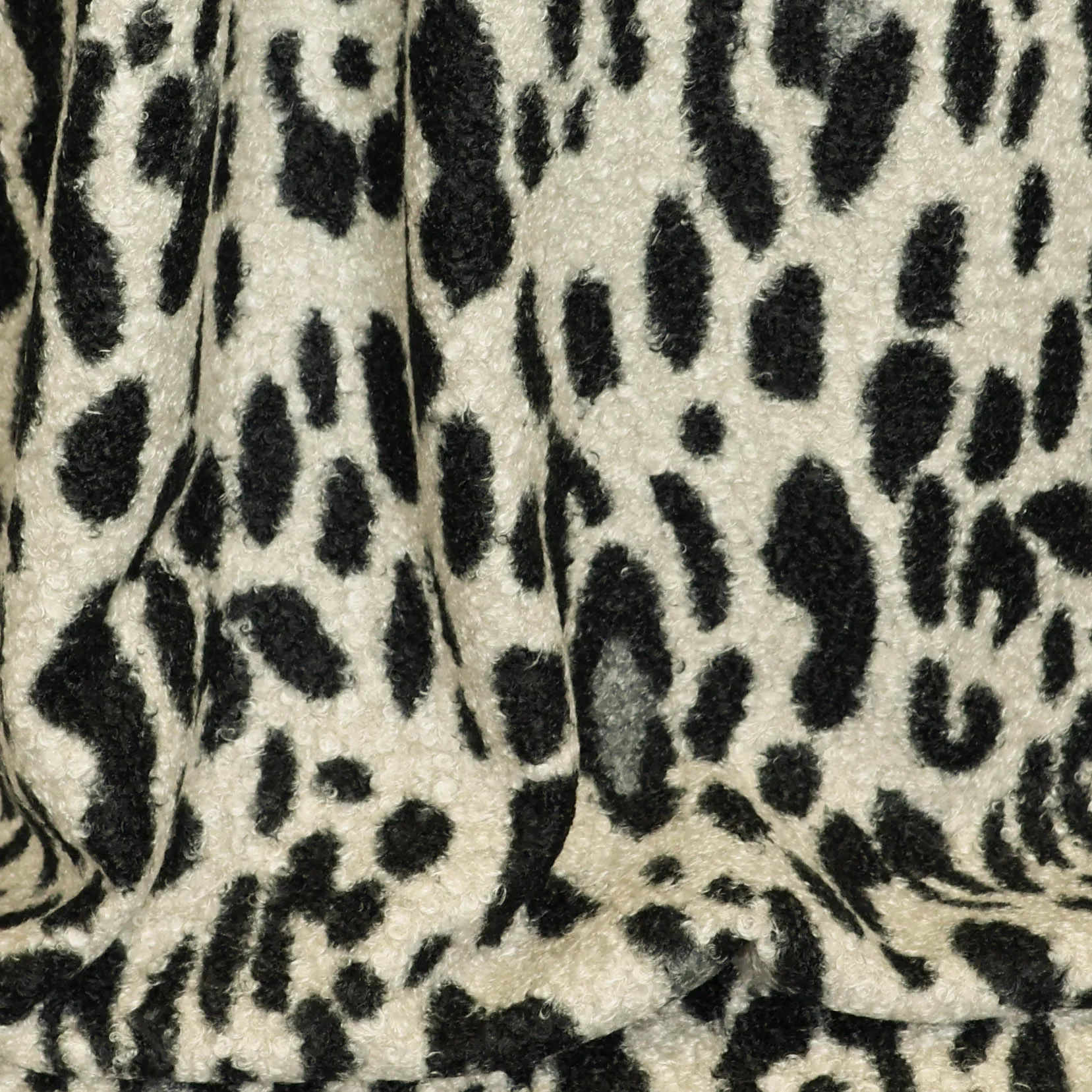 Bouclé met dierenprint - My Image