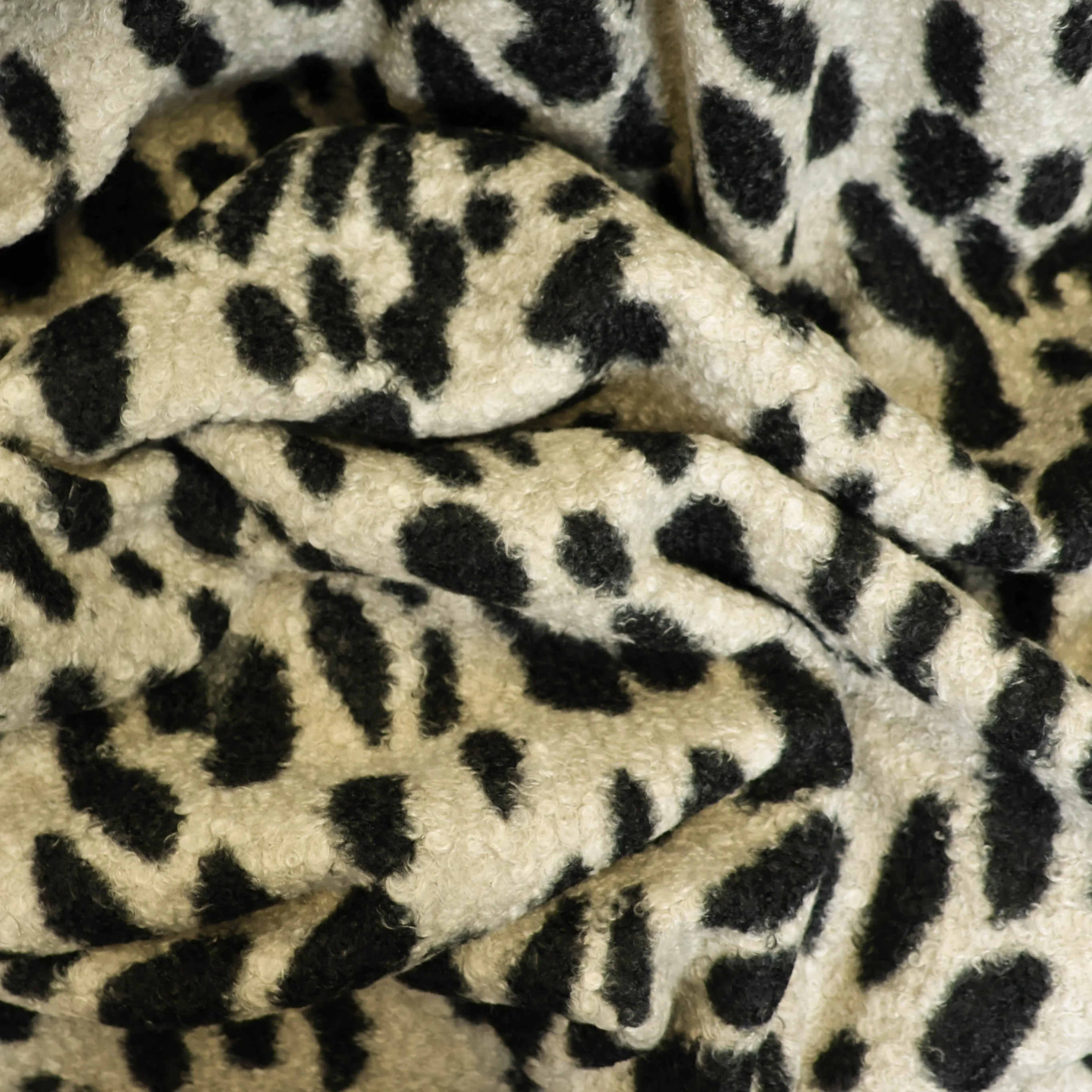 Bouclé met dierenprint - My Image