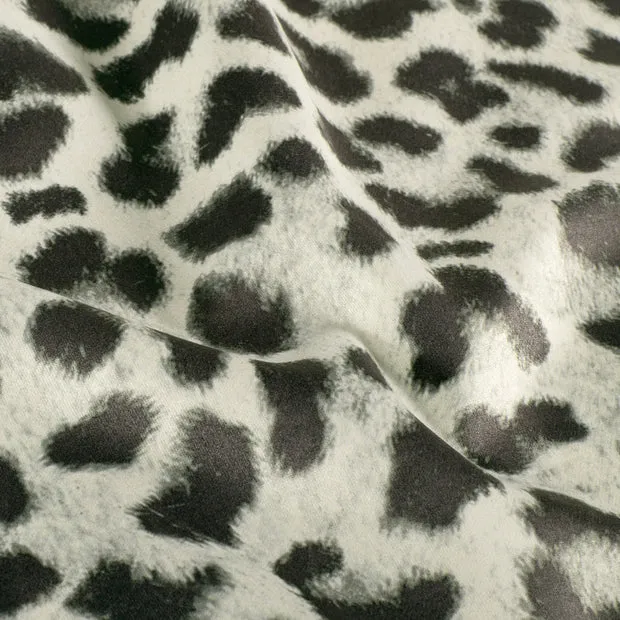 Suede stretch met dierenprint - My Image