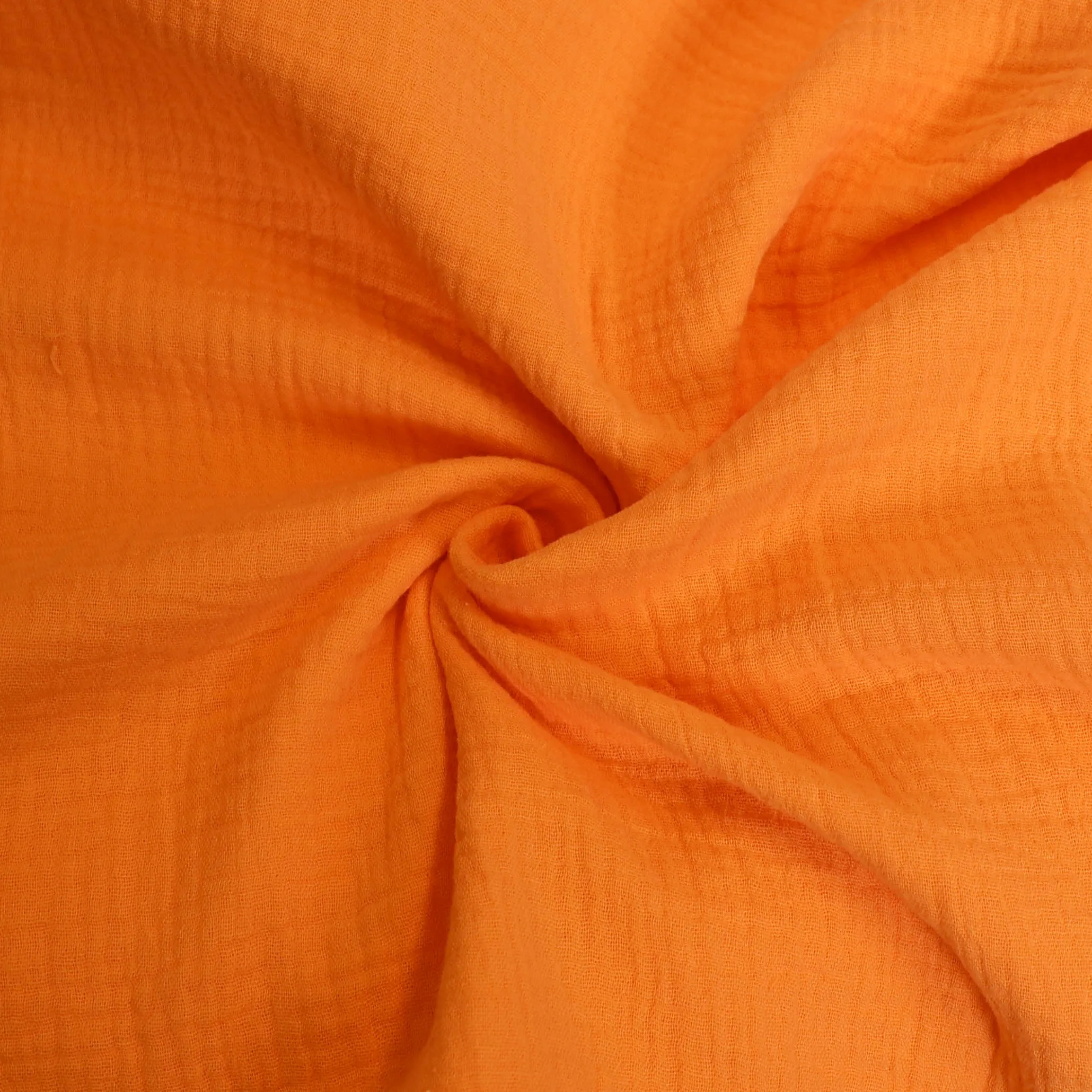 Double gauze oranje