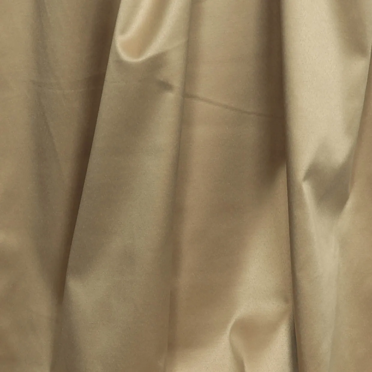 Glans katoen stretch beige