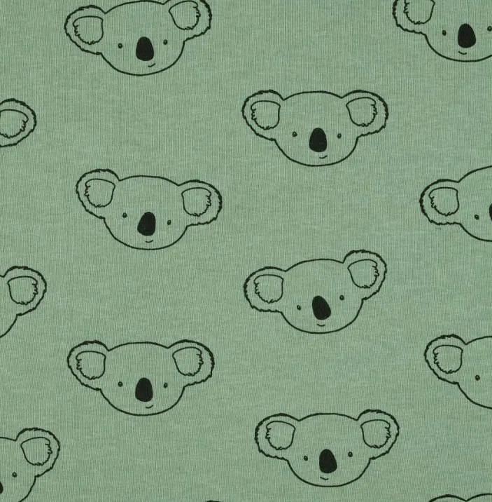 Sweater groen met koala's