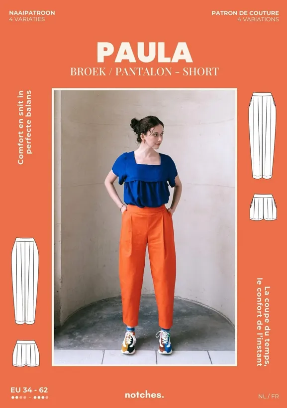Patroon PAULA broek en short - Notches